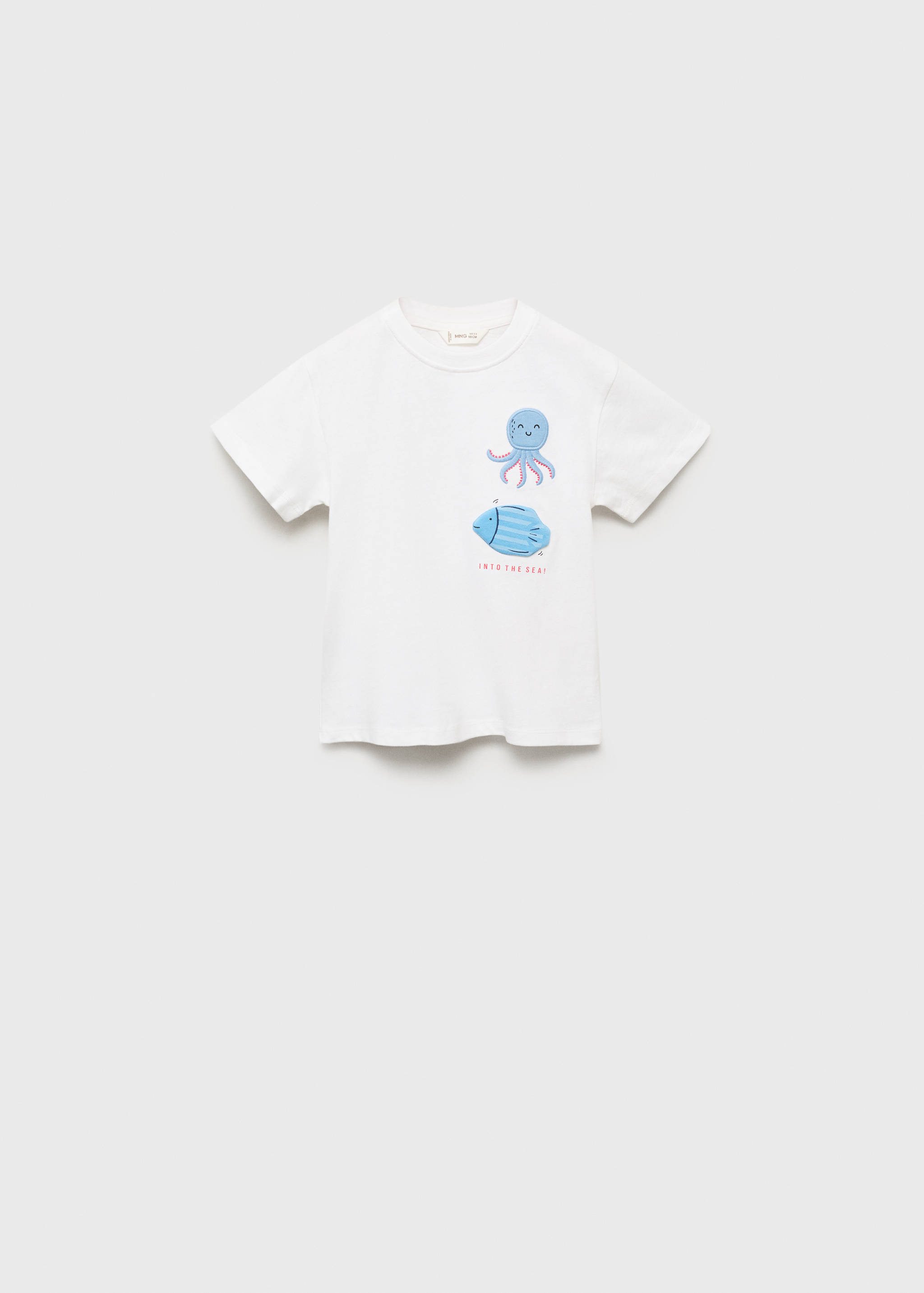 Embossed design T-shirt - Article without model