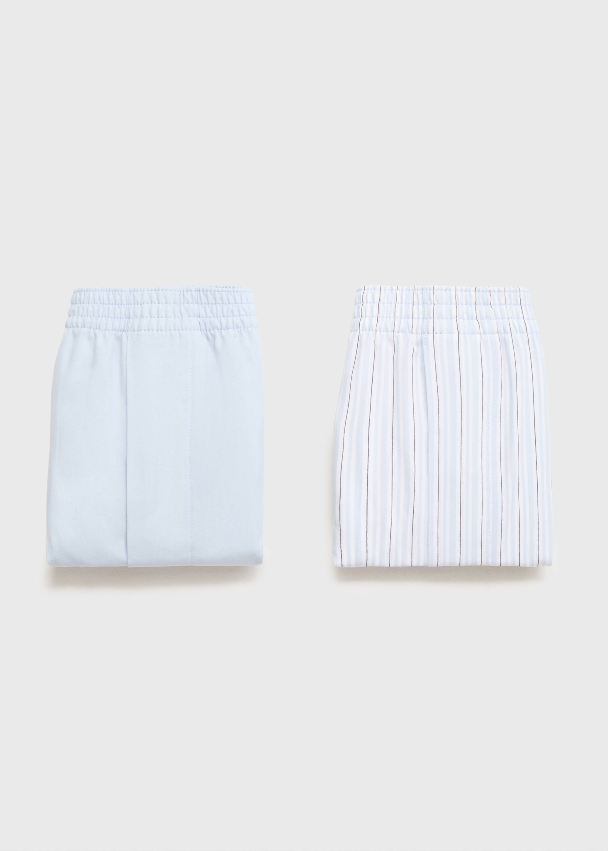 Pack 2 bóxers combinados - Artículo sin modelo, Azul celeste. Ref: 17021209-00.