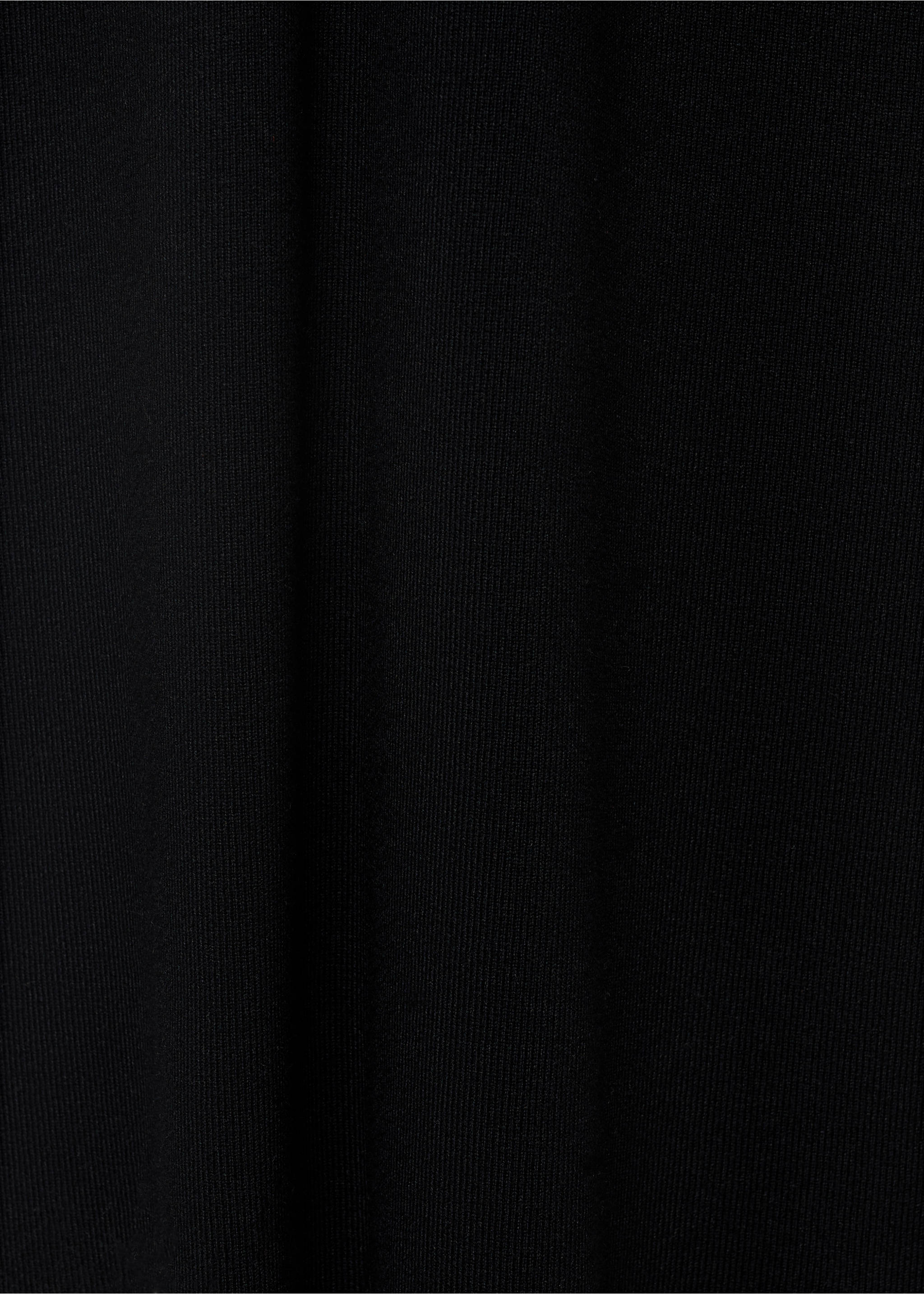 Robe en maille décolleté nœud - Détail de l'article 0, Noir. Ref: 17021218-00.