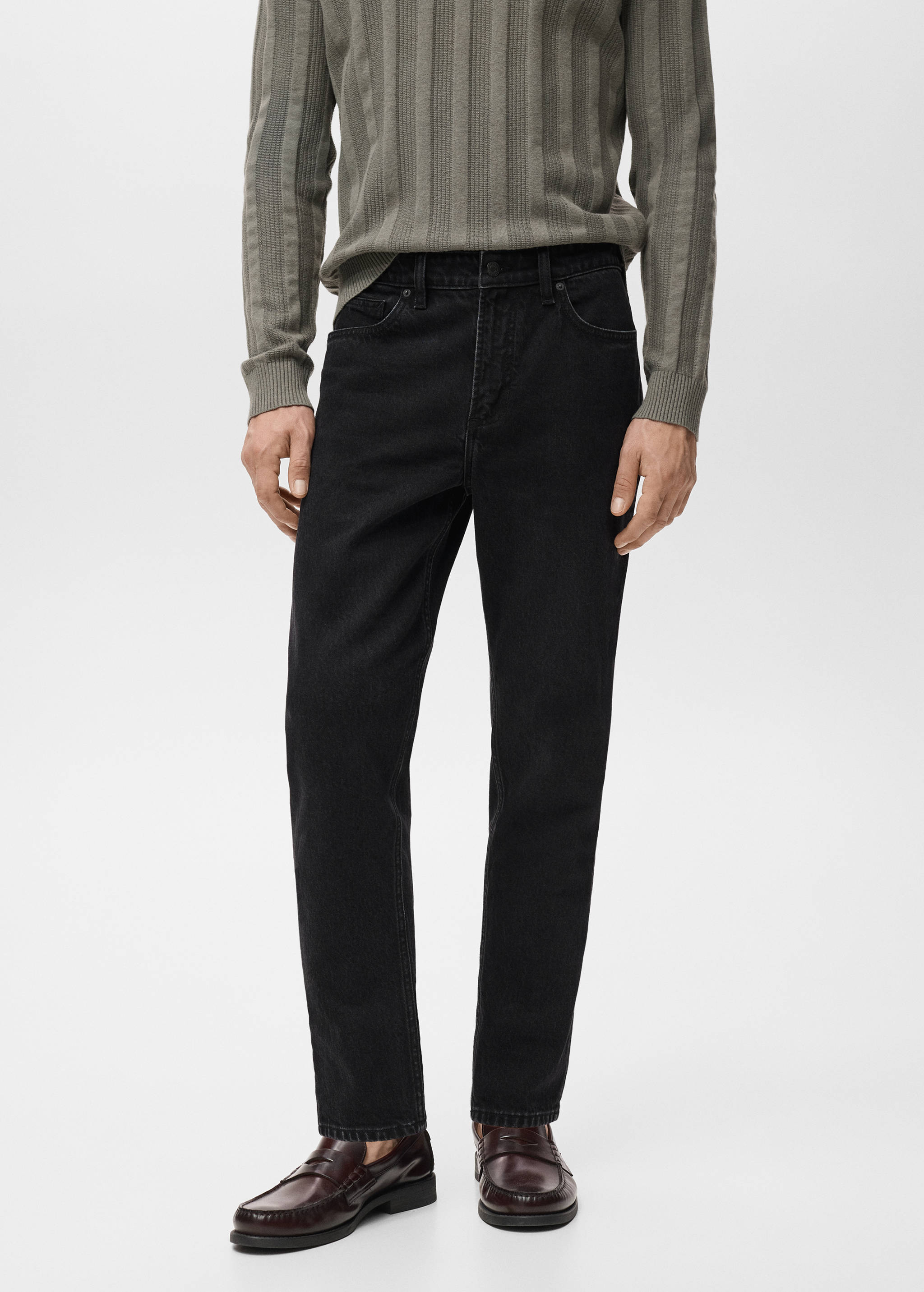 Jean Ben cropped tapered-fit - Plan moyen