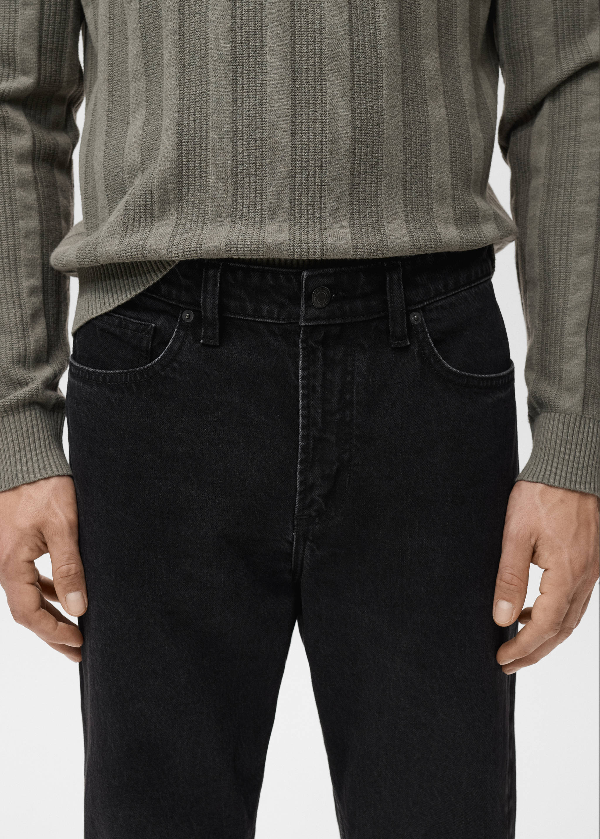 Jean Ben cropped tapered-fit - Détail de l'article 1