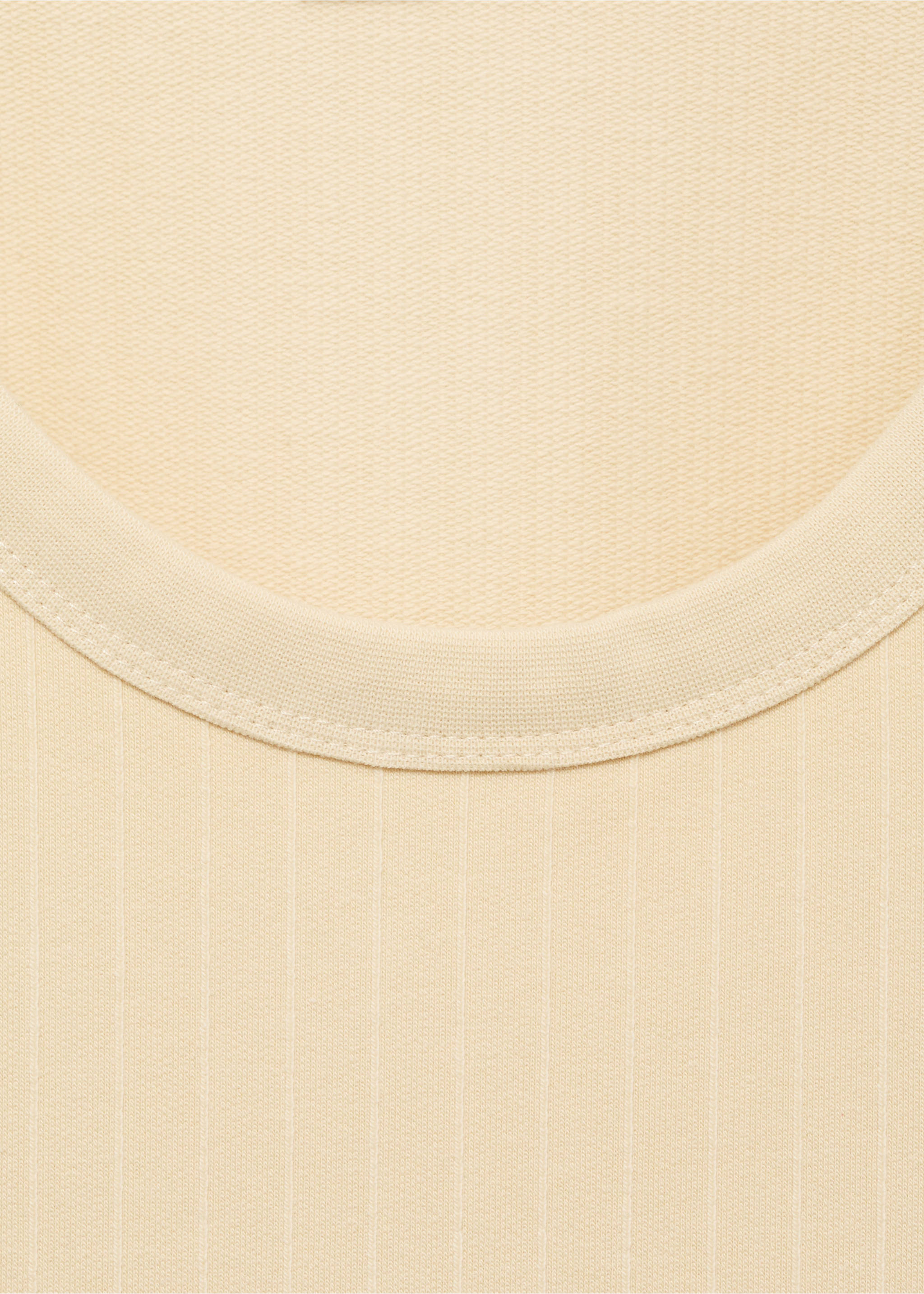 T-shirt bretelles à rayures - Détail de l'article 8, Beige. Ref: 17021232-00.