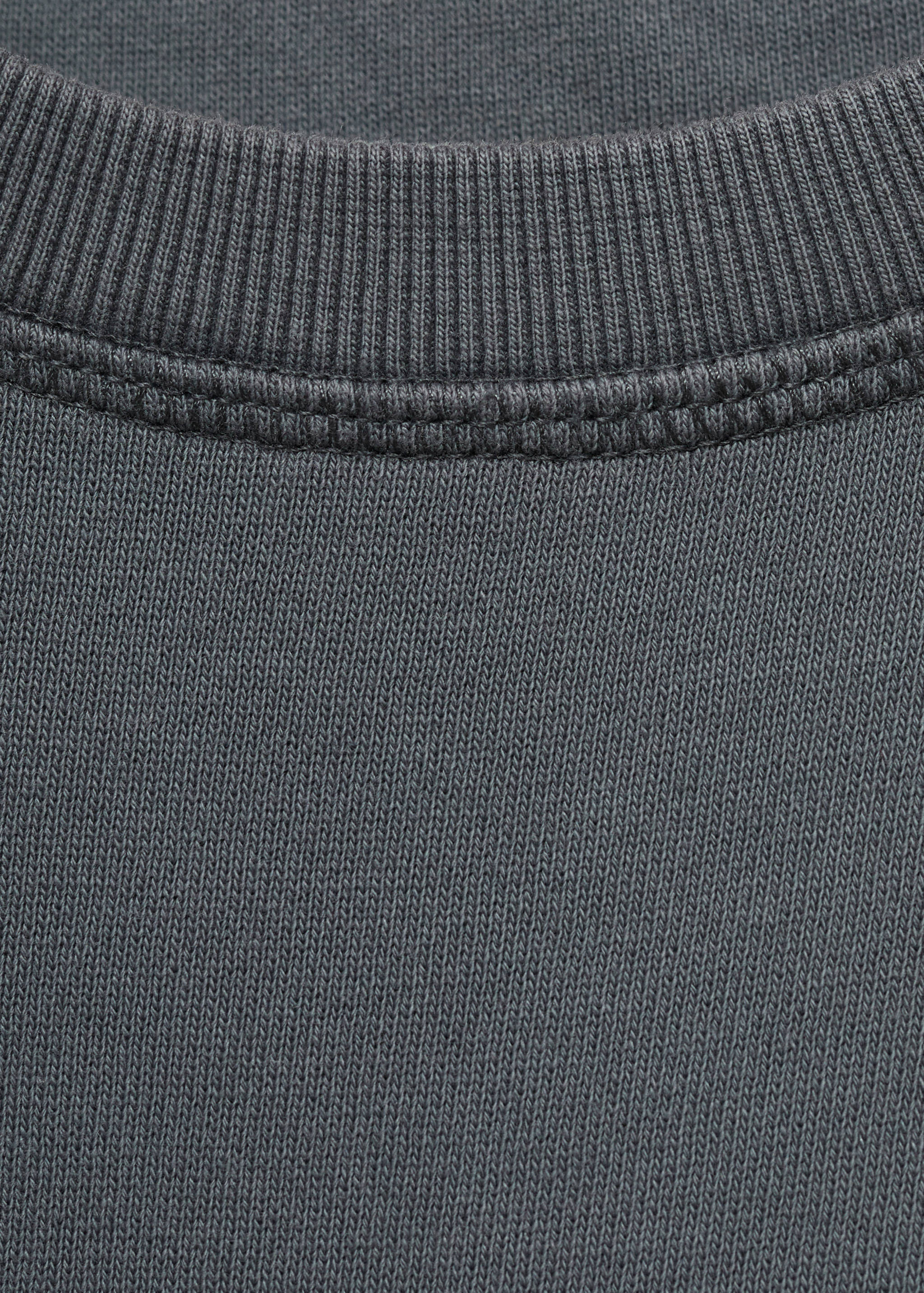Basic-Baumwollsweatshirt - Detail des Artikels 8