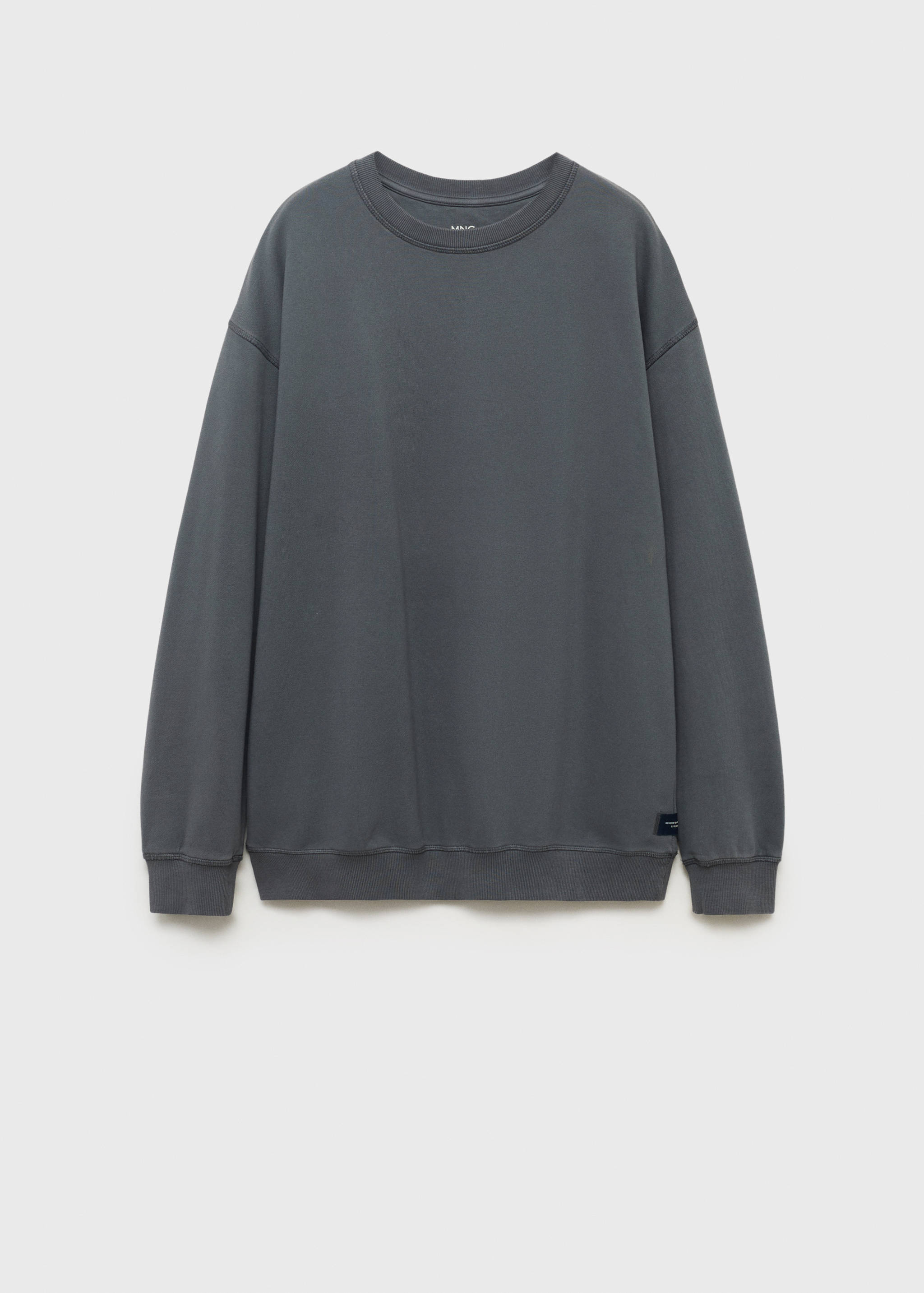 Basic-Baumwollsweatshirt - Artikel ohne Model