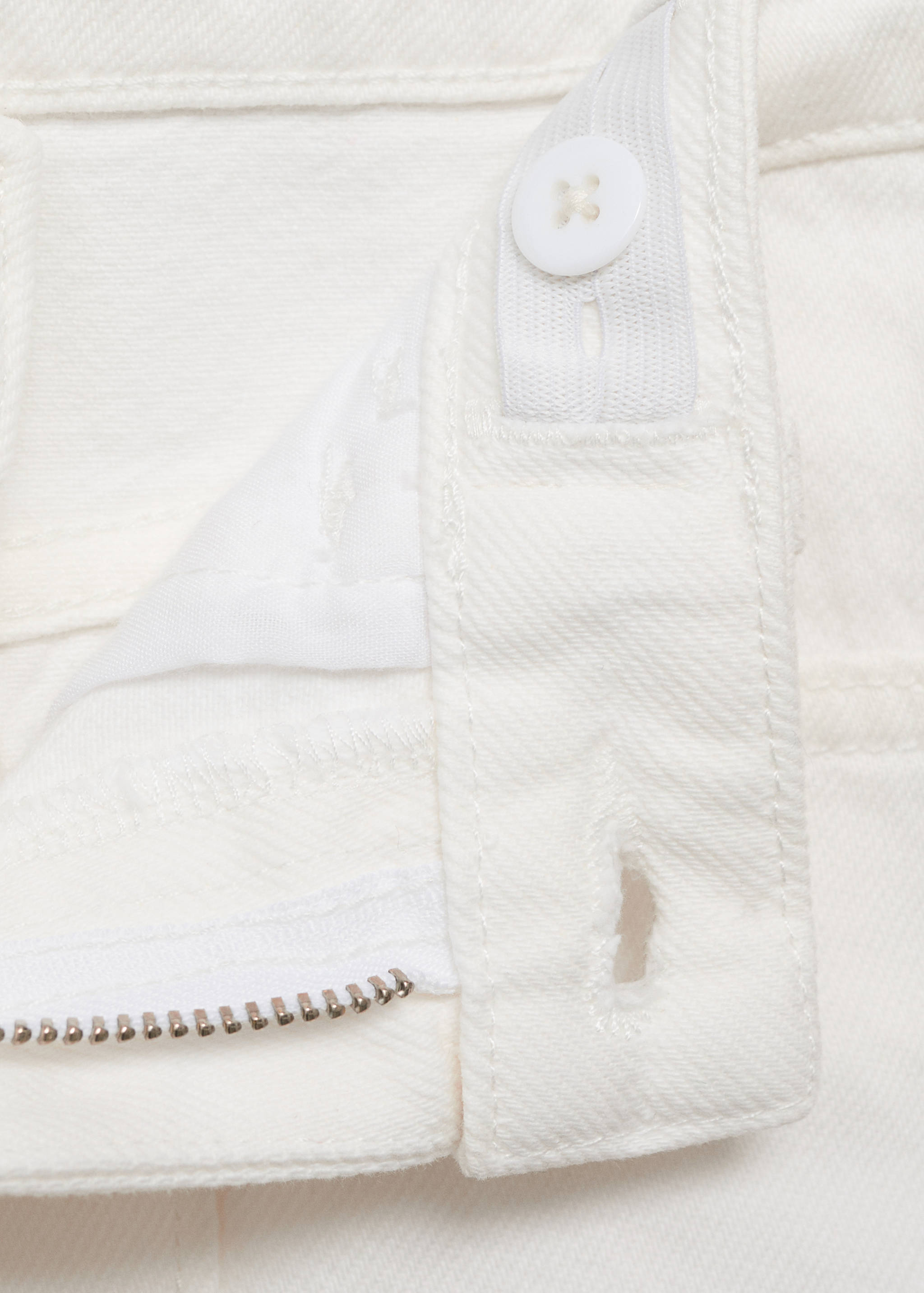 Calças de ganga culotte com pormenor de costura - Pormenor do artigo 8