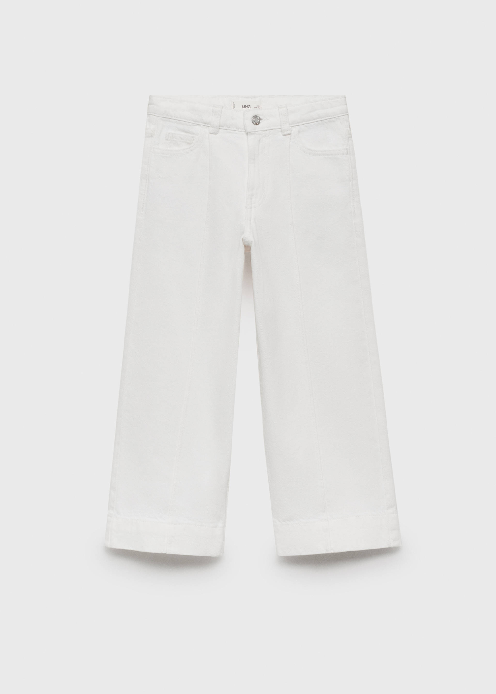 Jean style jupe-culotte détail couture - Article sans modèle