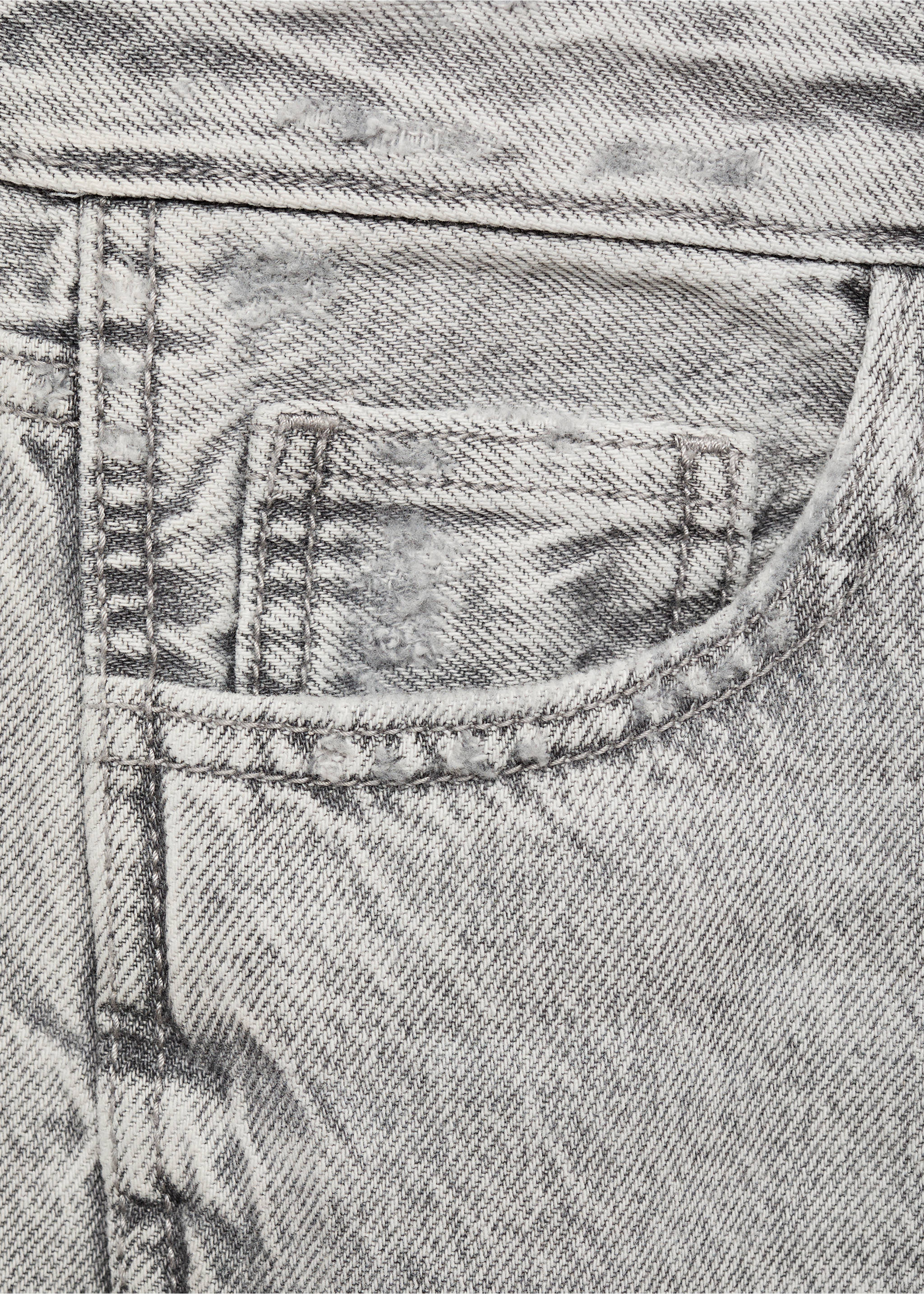 Τζιν low waist wideleg - Λεπτομέρεια του προϊόντος 0, Γκρι Ντένιμ. Ref: 17021251-00.