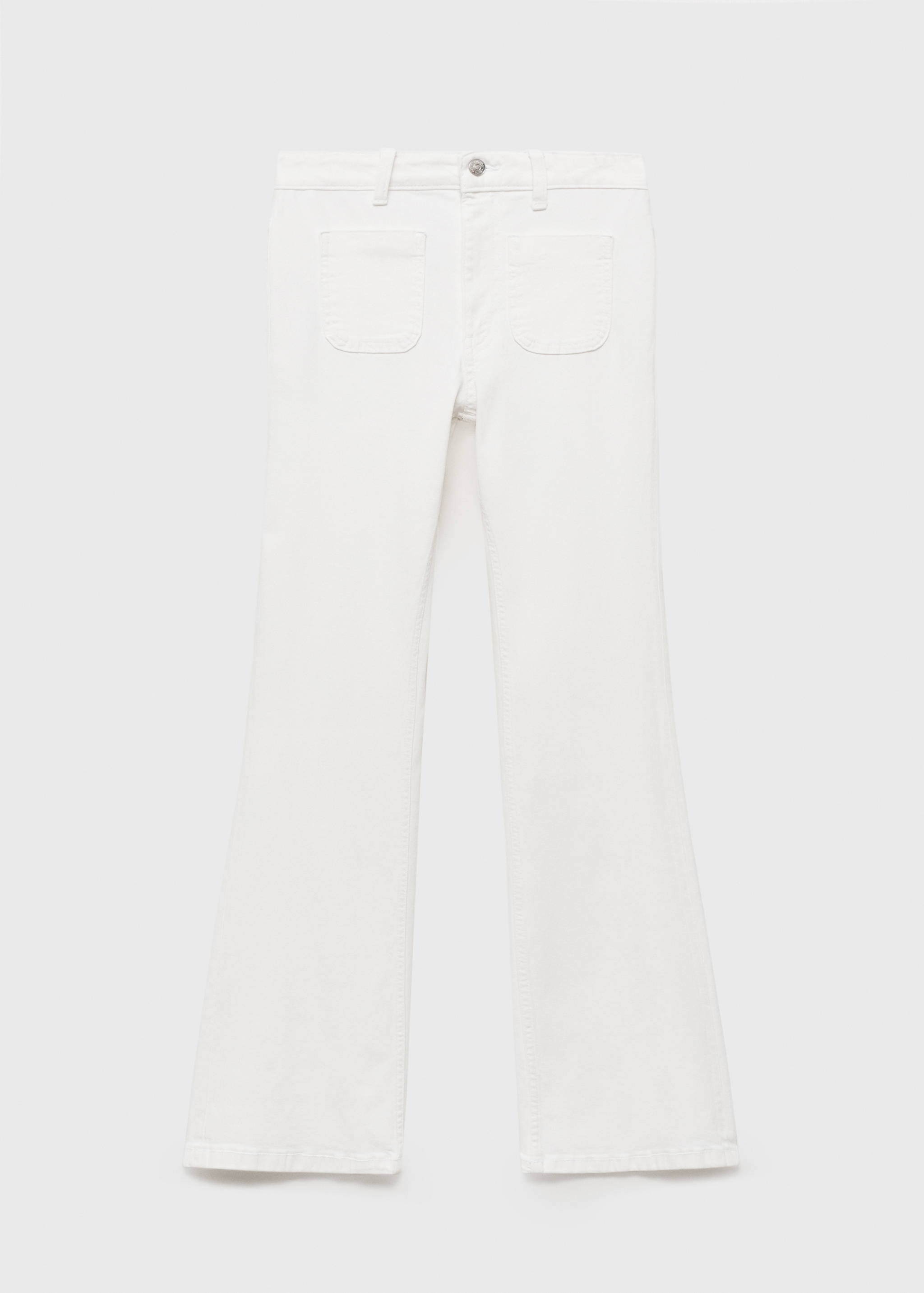 Jeans flare bolsillos - Artículo sin modelo