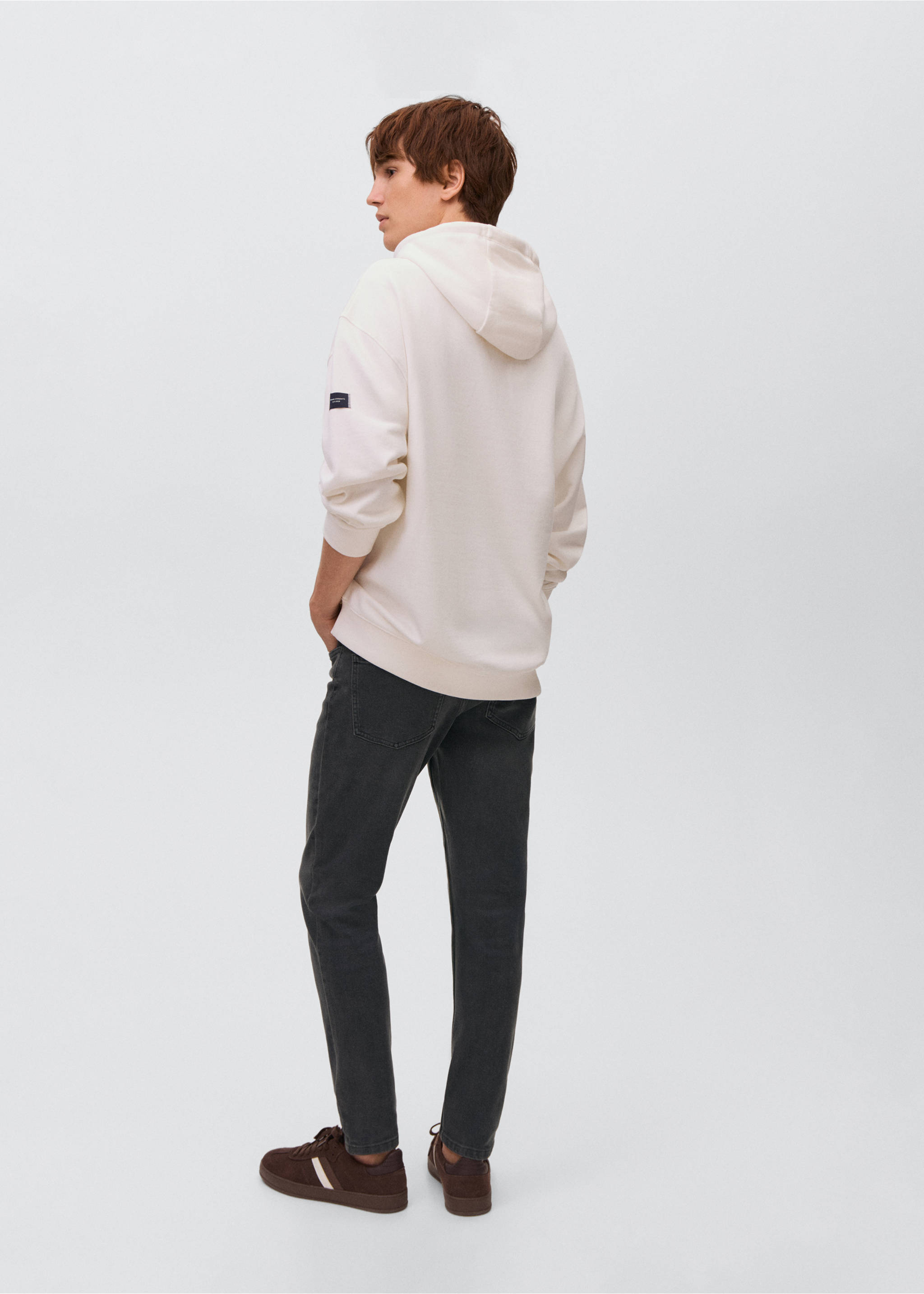 Skinny-fit jeans - Reverse of the article, Denim Grey. Ref: 17021255-00.