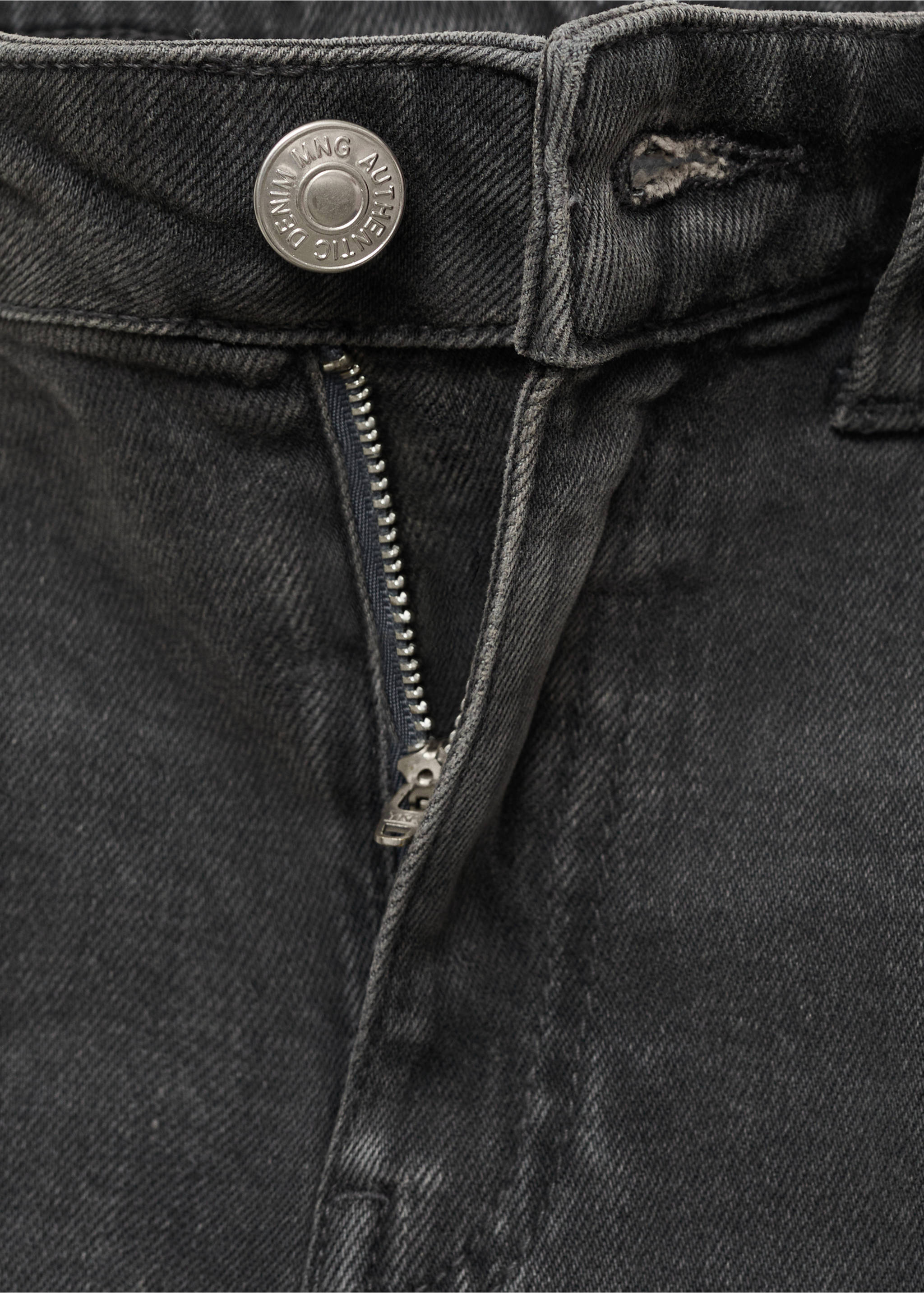 Skinny-fit jeans - Details of the article 8, Denim Grey. Ref: 17021255-00.