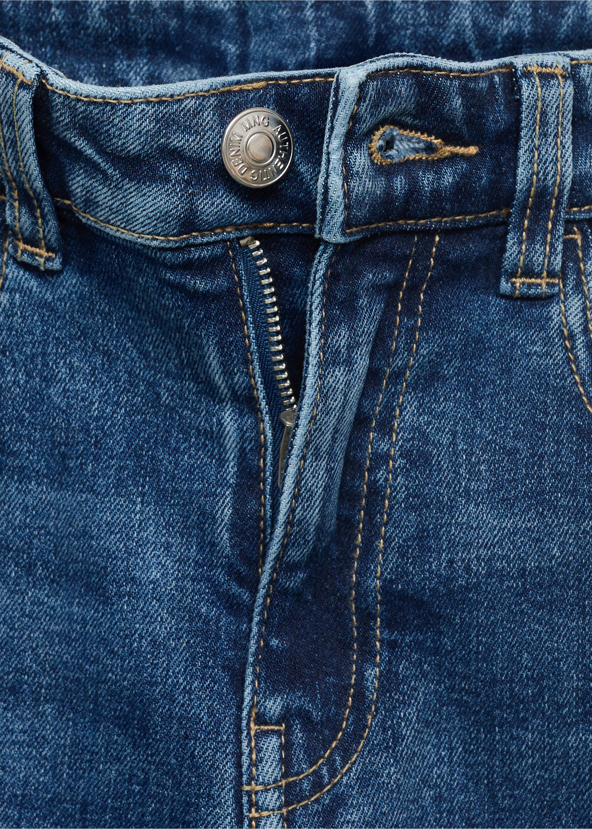 Skinny-fit jeans - Details of the article 8, Medium Blue. Ref: 17021256-00.