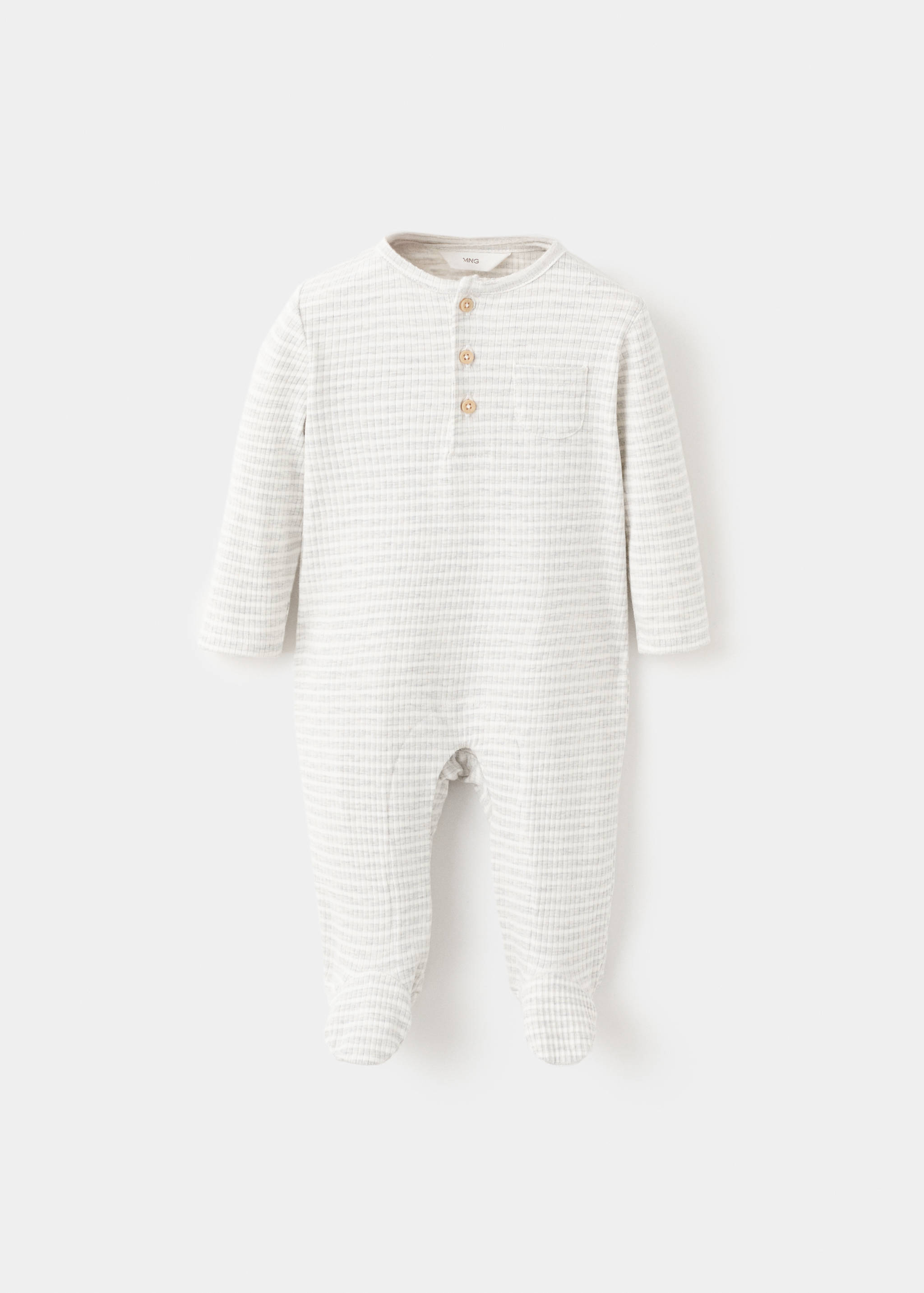 Striped onesie pyjama - Article without model