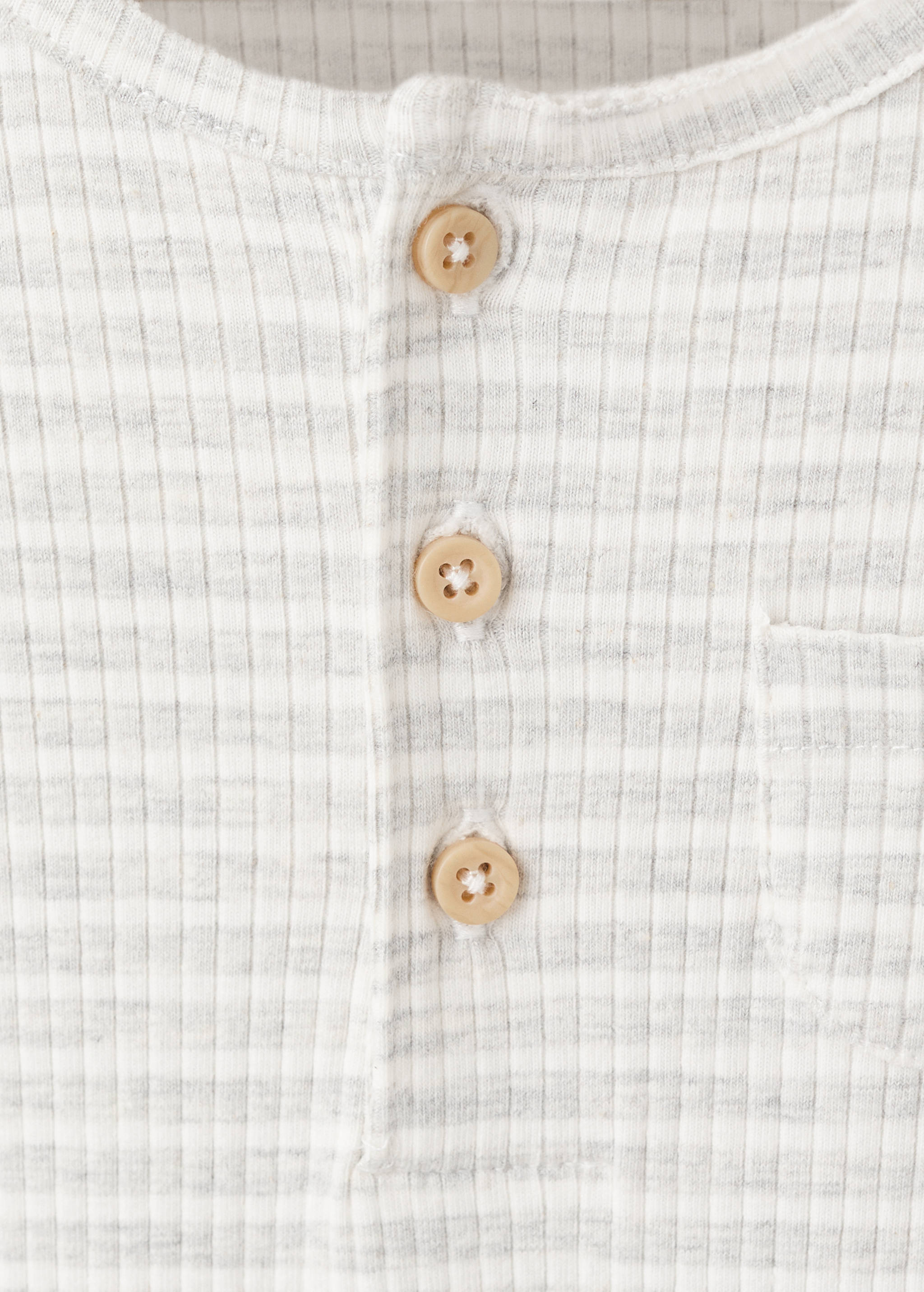 Striped onesie pyjama - Details of the article 8