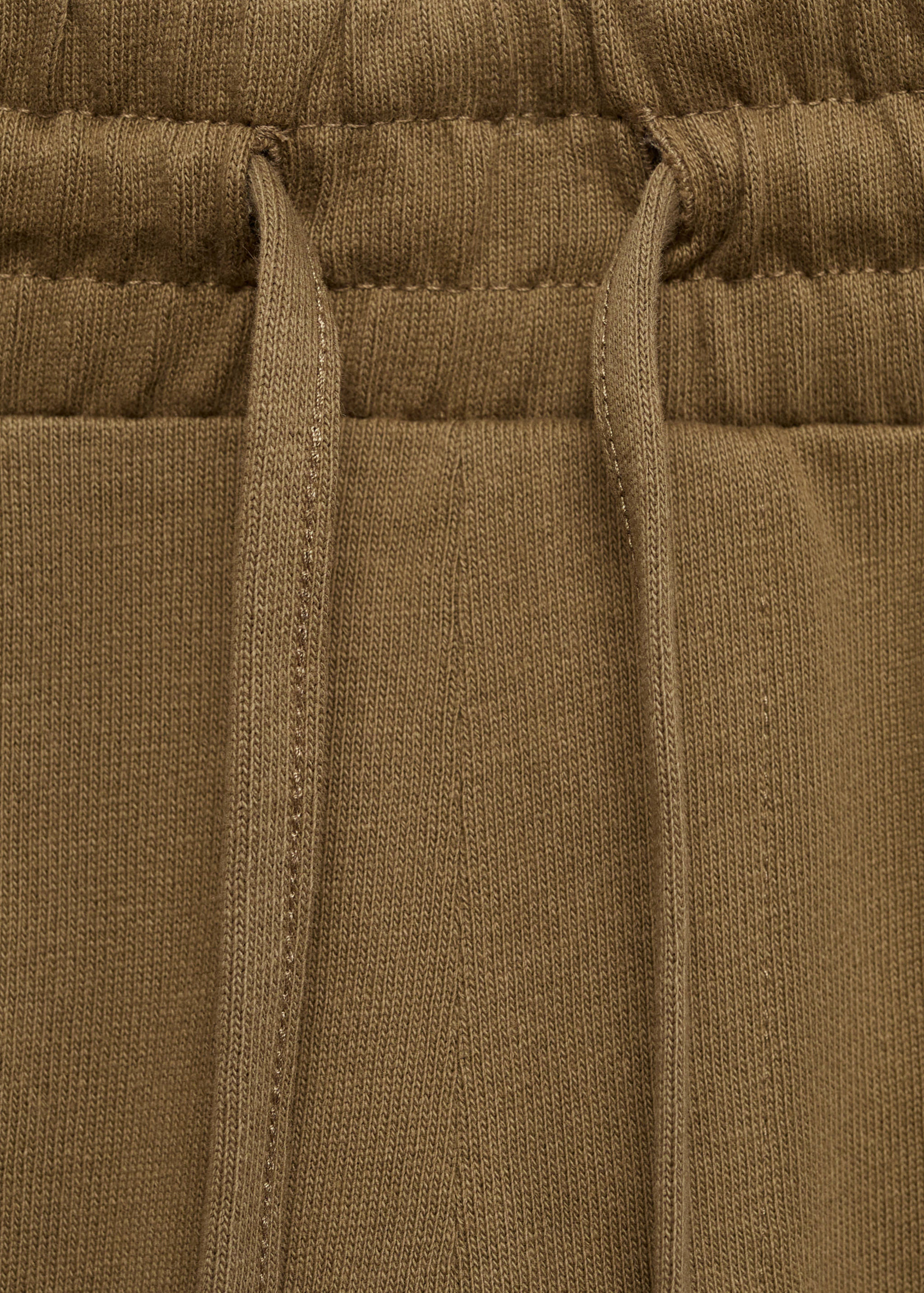 100% cotton bermuda shorts with drawstring - Details of the article 8