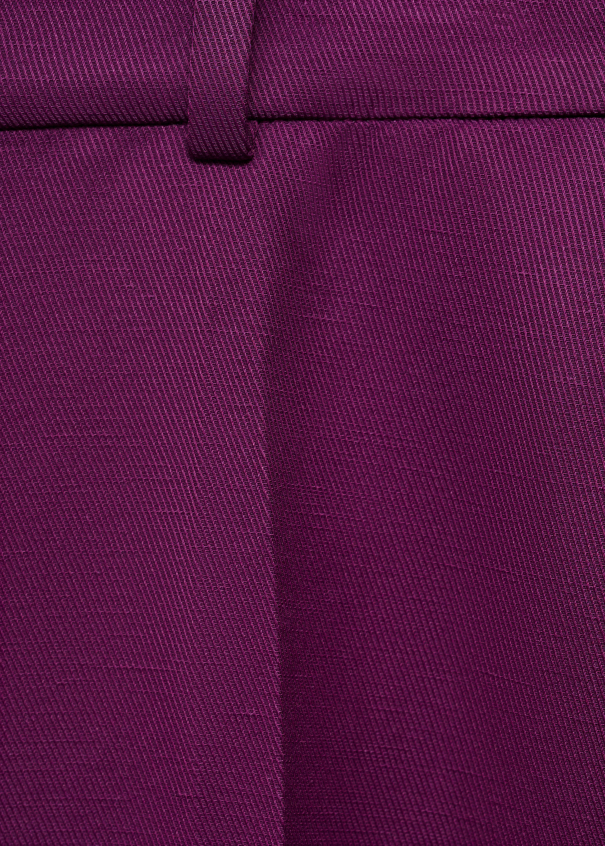 Rechte pantalon van een linnenblend - Detail van het artikel 0