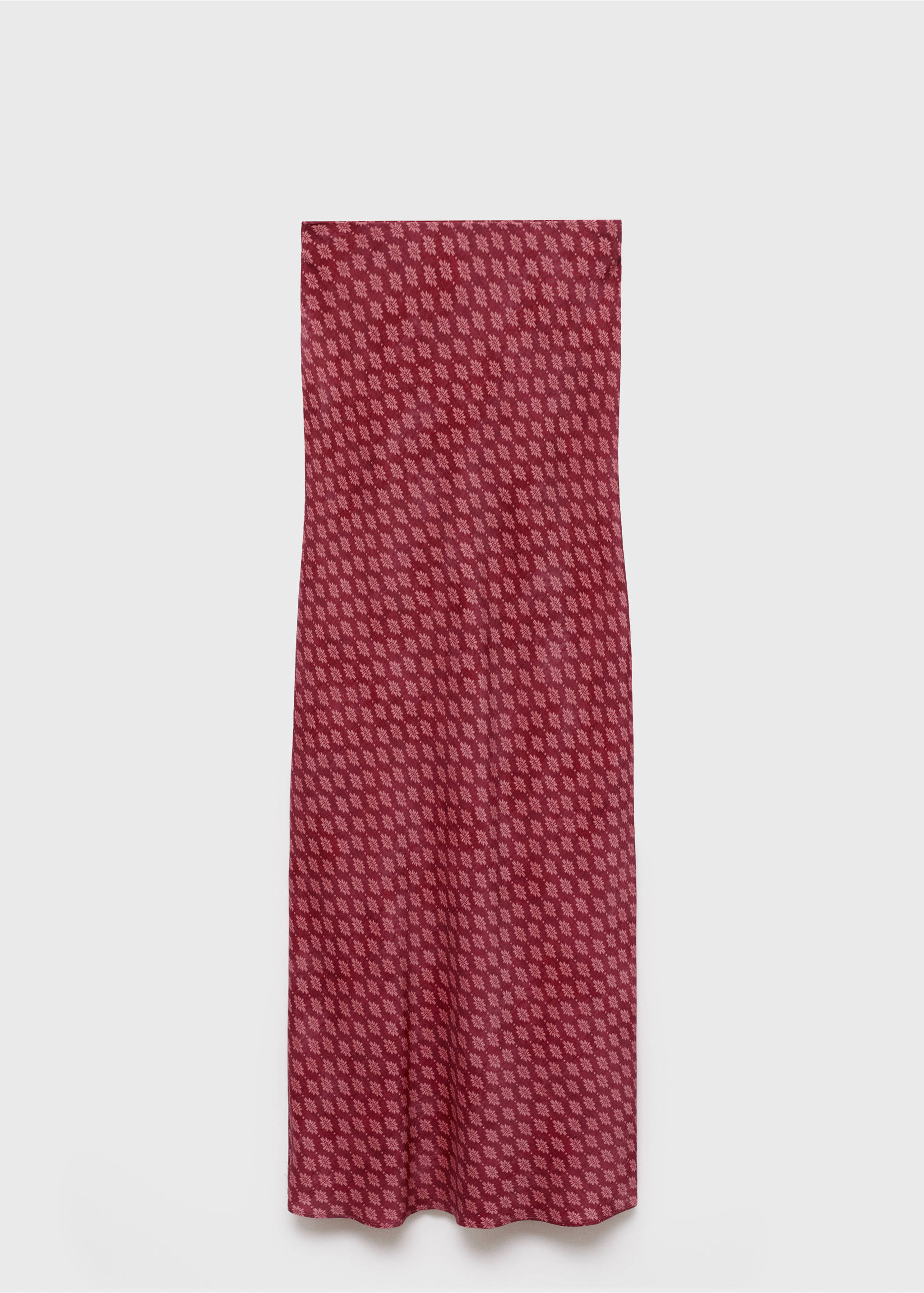 Soepelvallende jurk met print - Artikel zonder model, Pastelroze. Ref: 17021291-00.