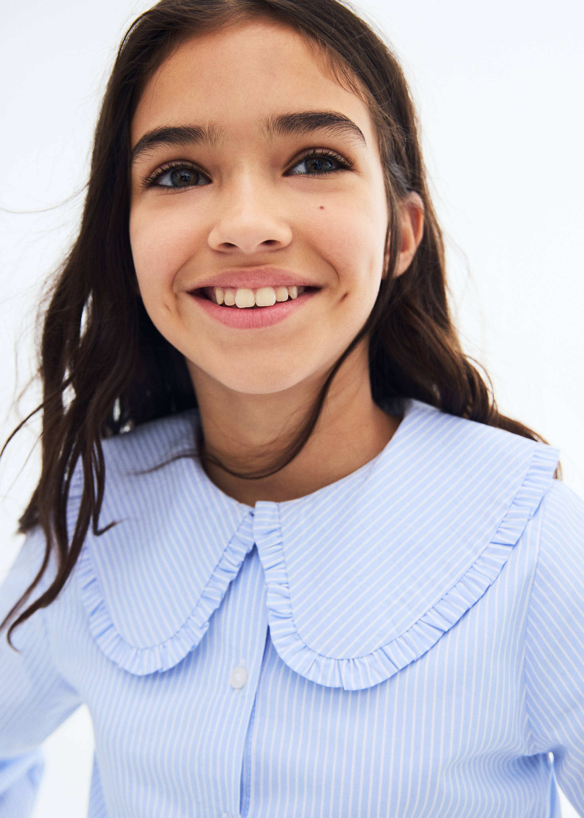 Double baby-collar shirt - Details of the article 1