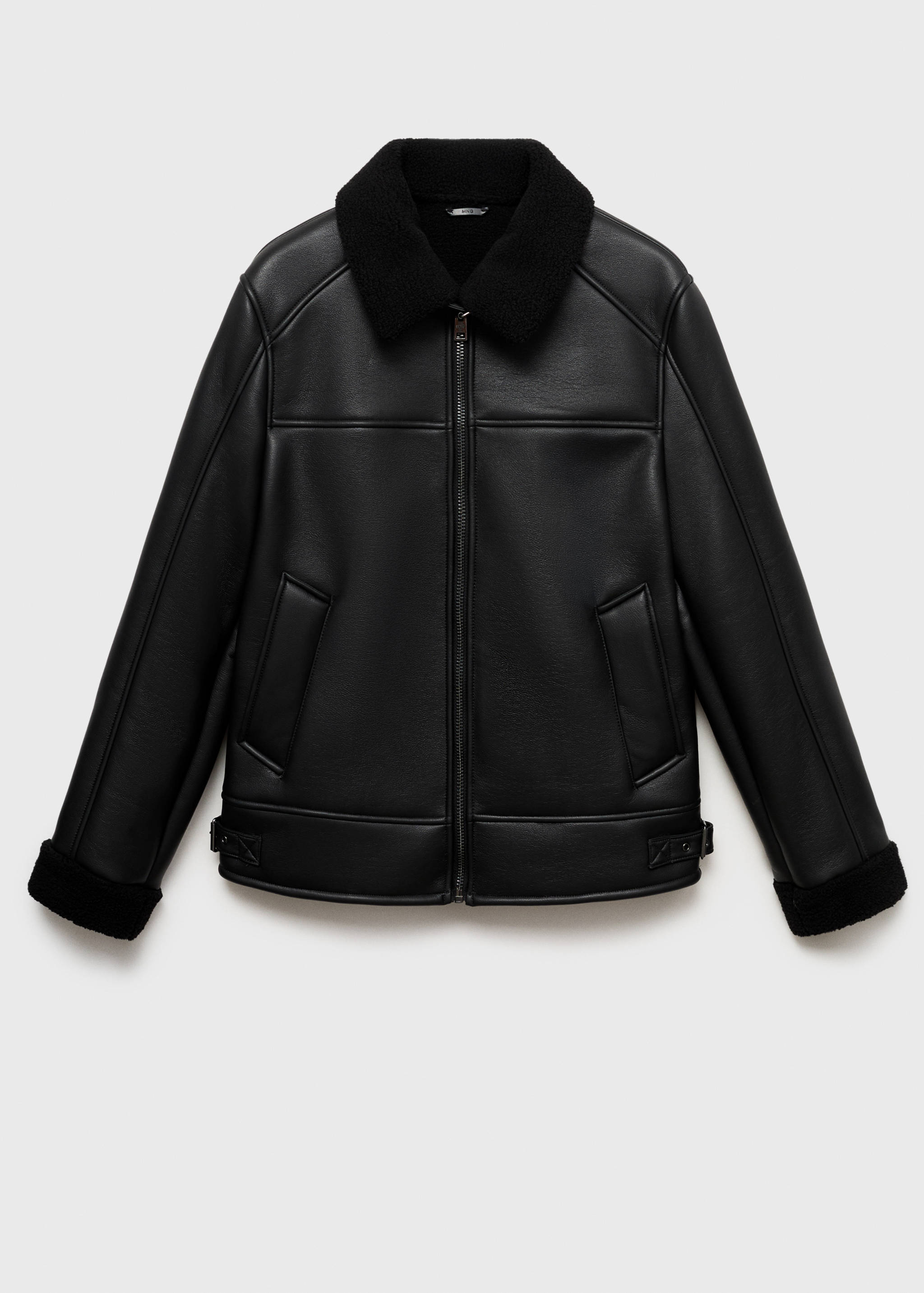 Blouson double face moutonné - Article sans modèle