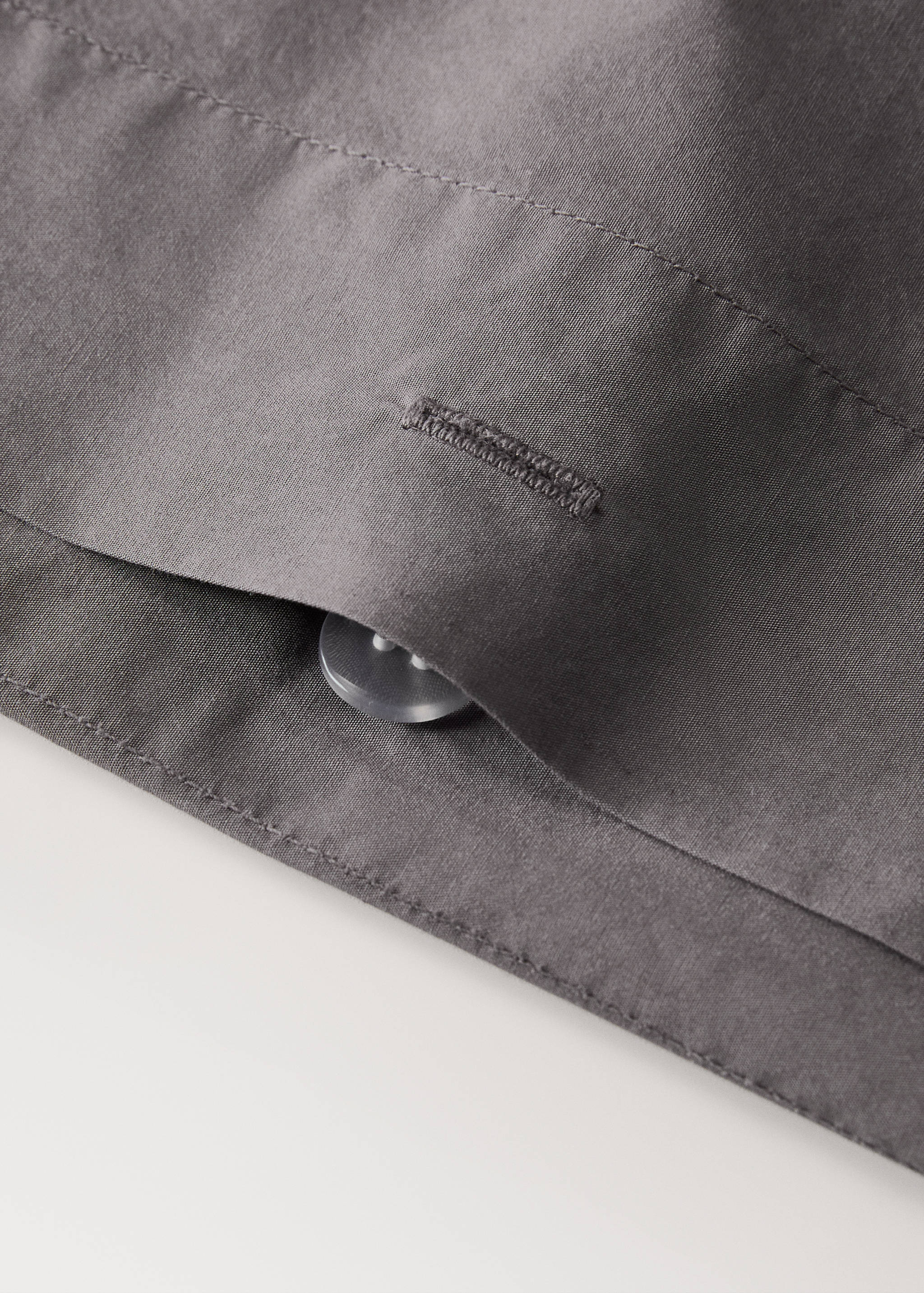 Funda nòrdica cotó popelín doble repunt llit 150/160 cm - Detall de l'article 1