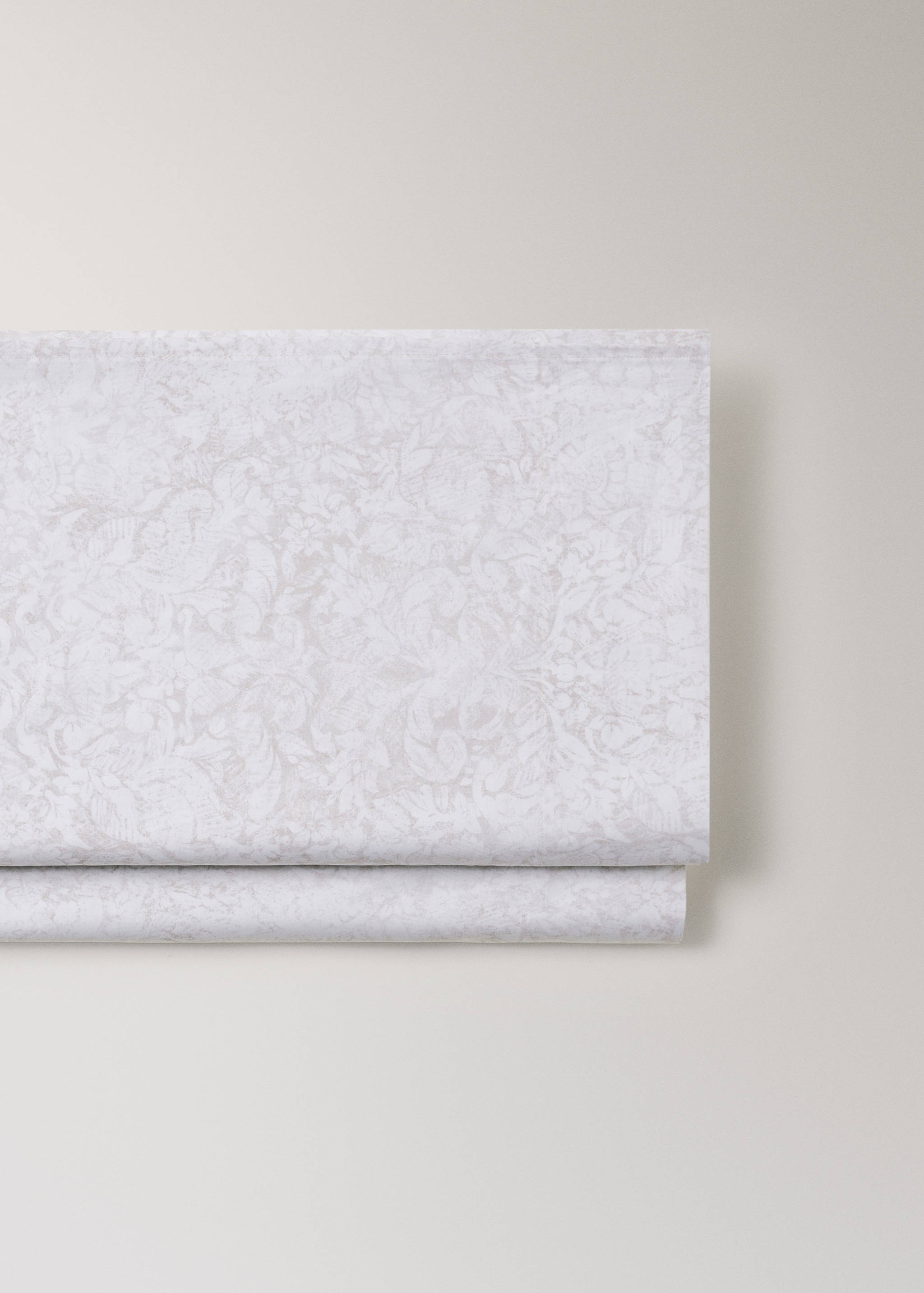 200-thread count percale cotton top sheet for 135/140 cm bed - Details of the article 2
