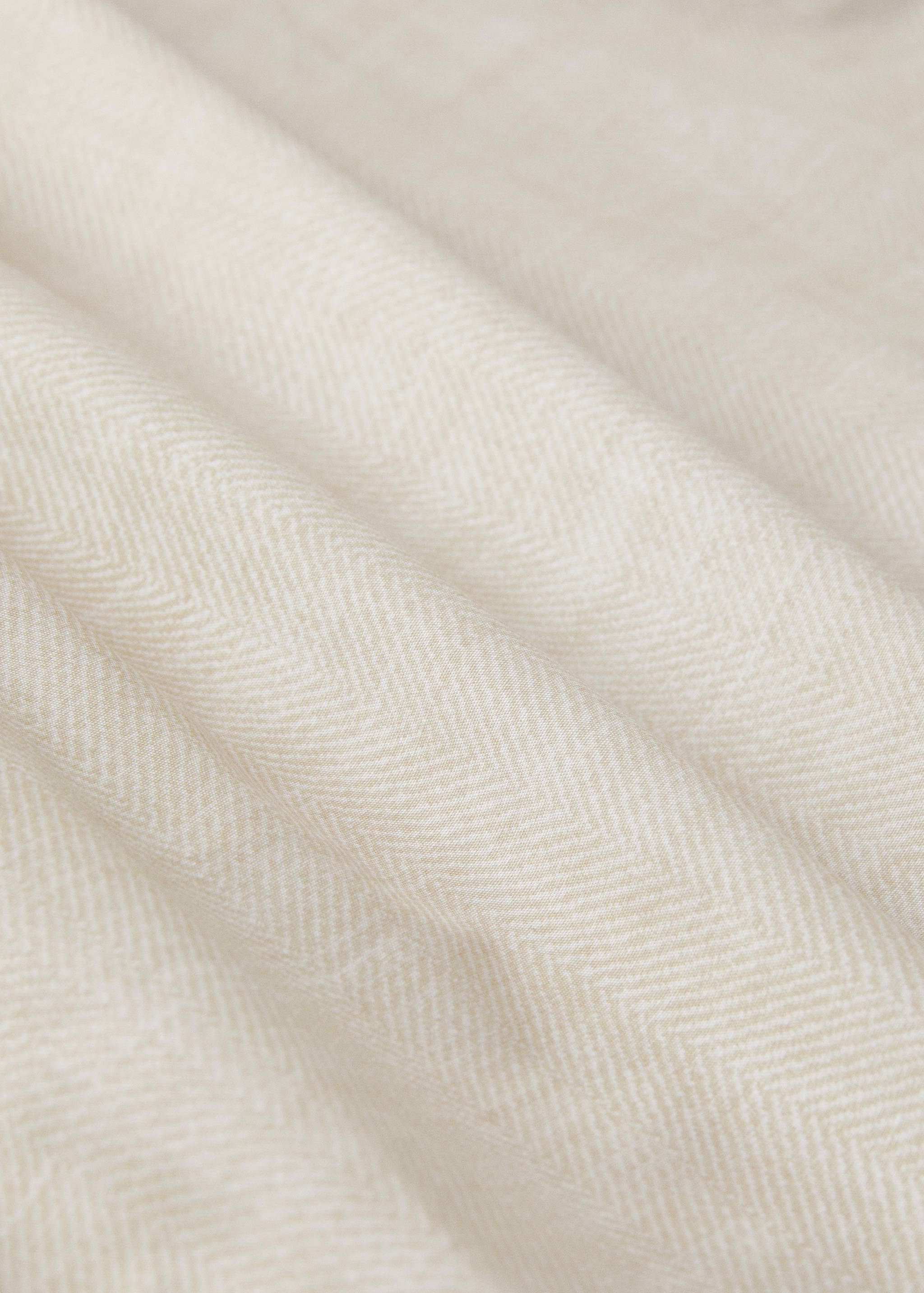 200-thread count percale cotton flat sheet for 150/160 cm bed - Details of the article 2