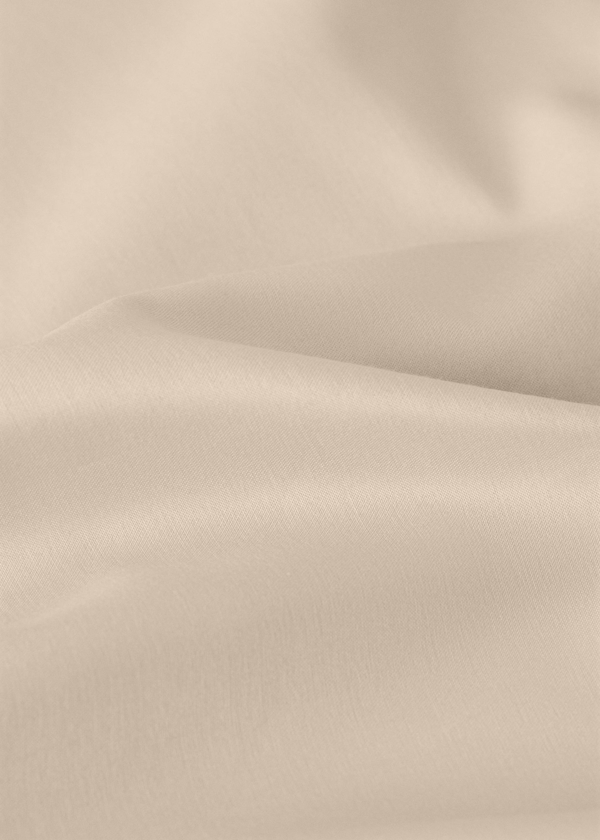 600 threads washed cotton flat sheet King bed - Details of the article 3