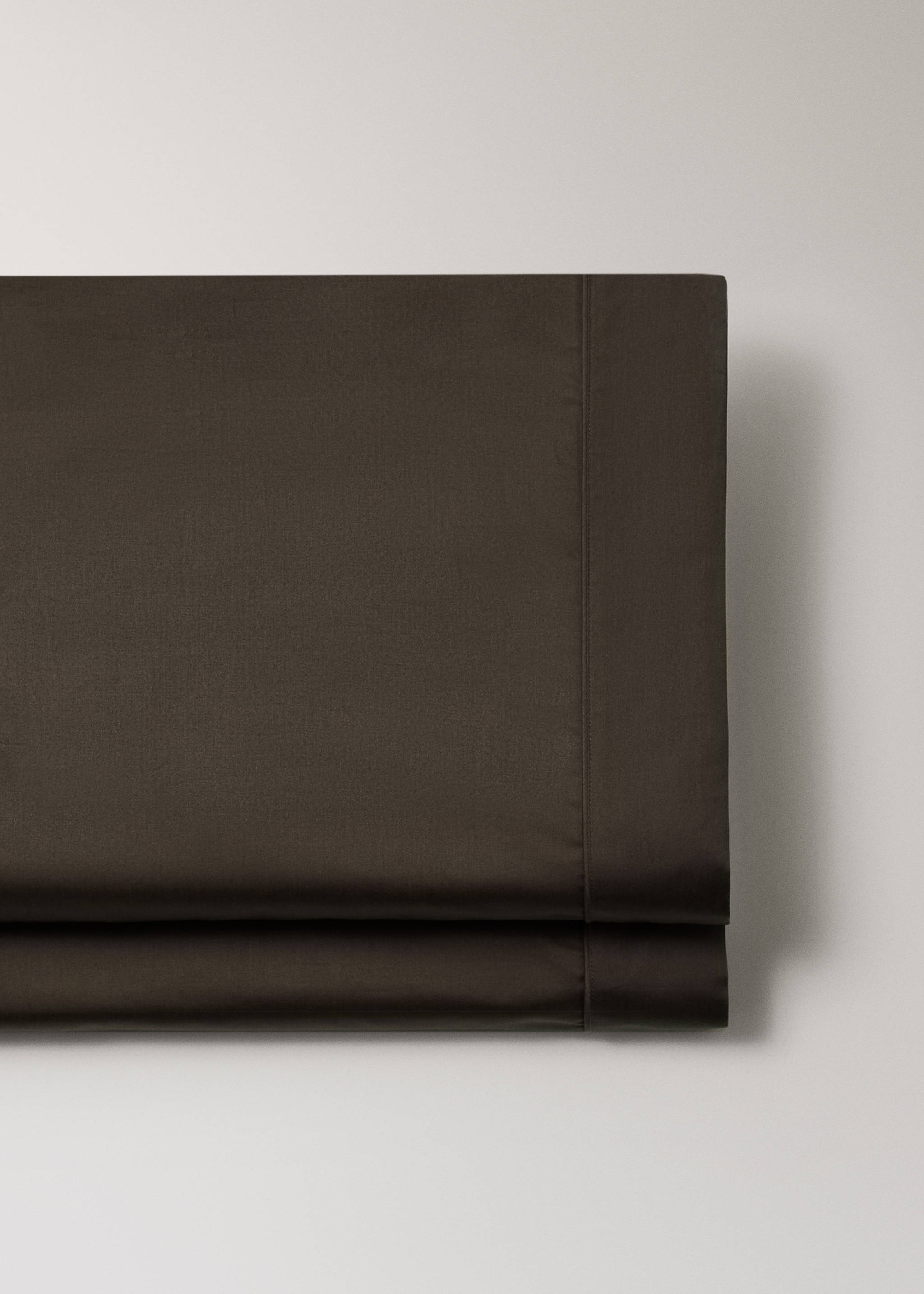 600 threads washed cotton flat sheet King bed - Details of the article 3