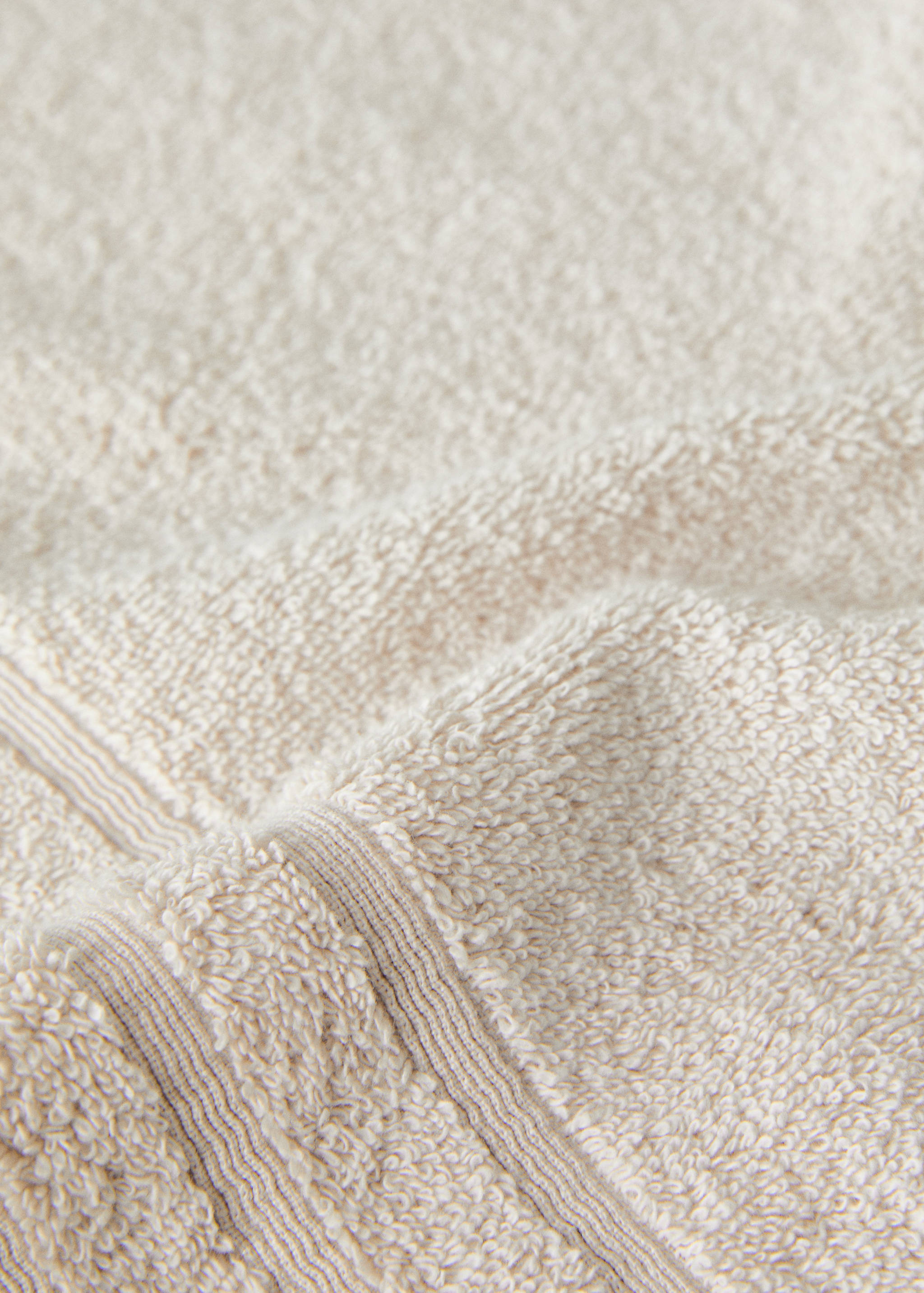 Terry cotton face towel - Details of the article 3