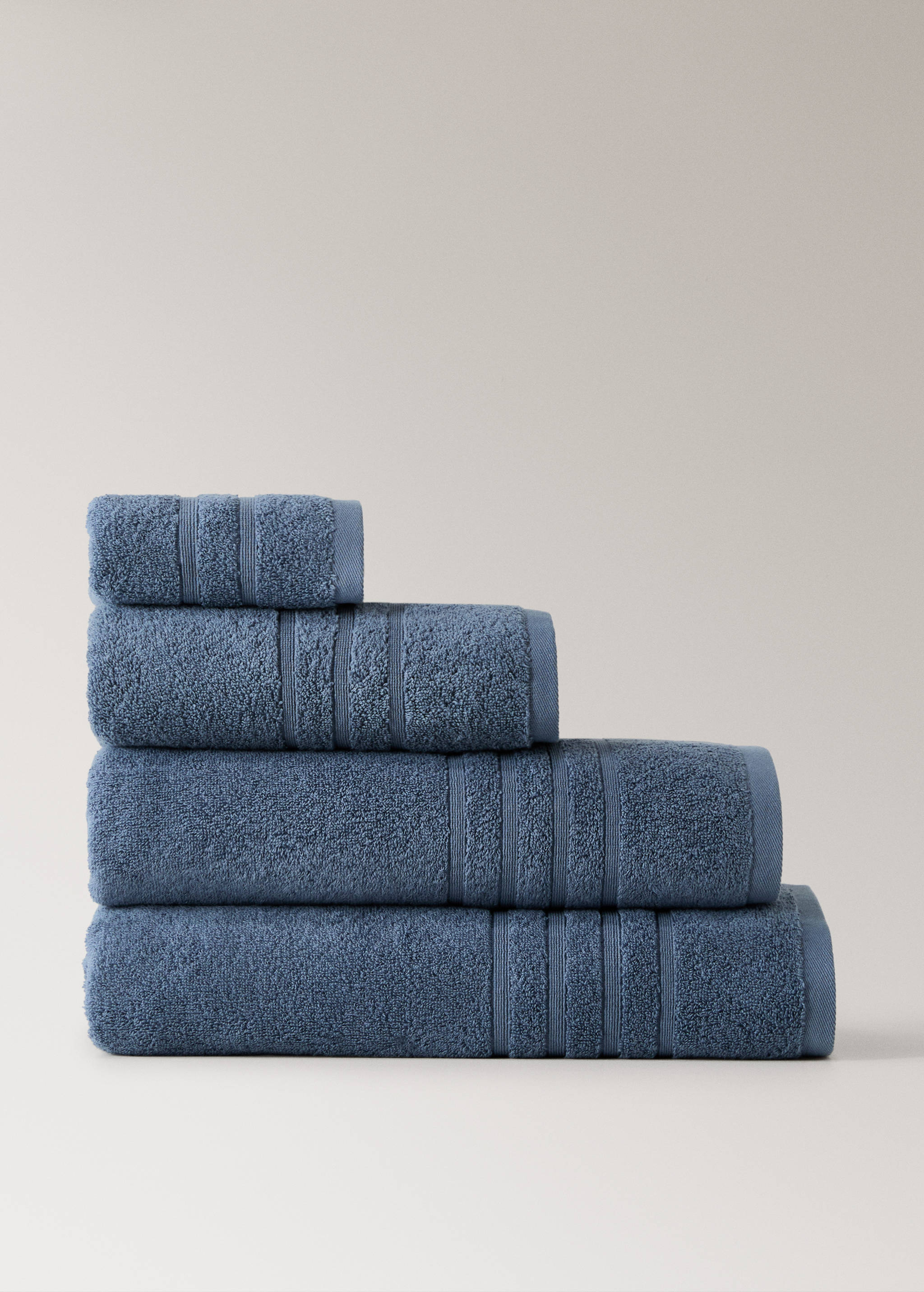 Terry cotton face towel - Article without model