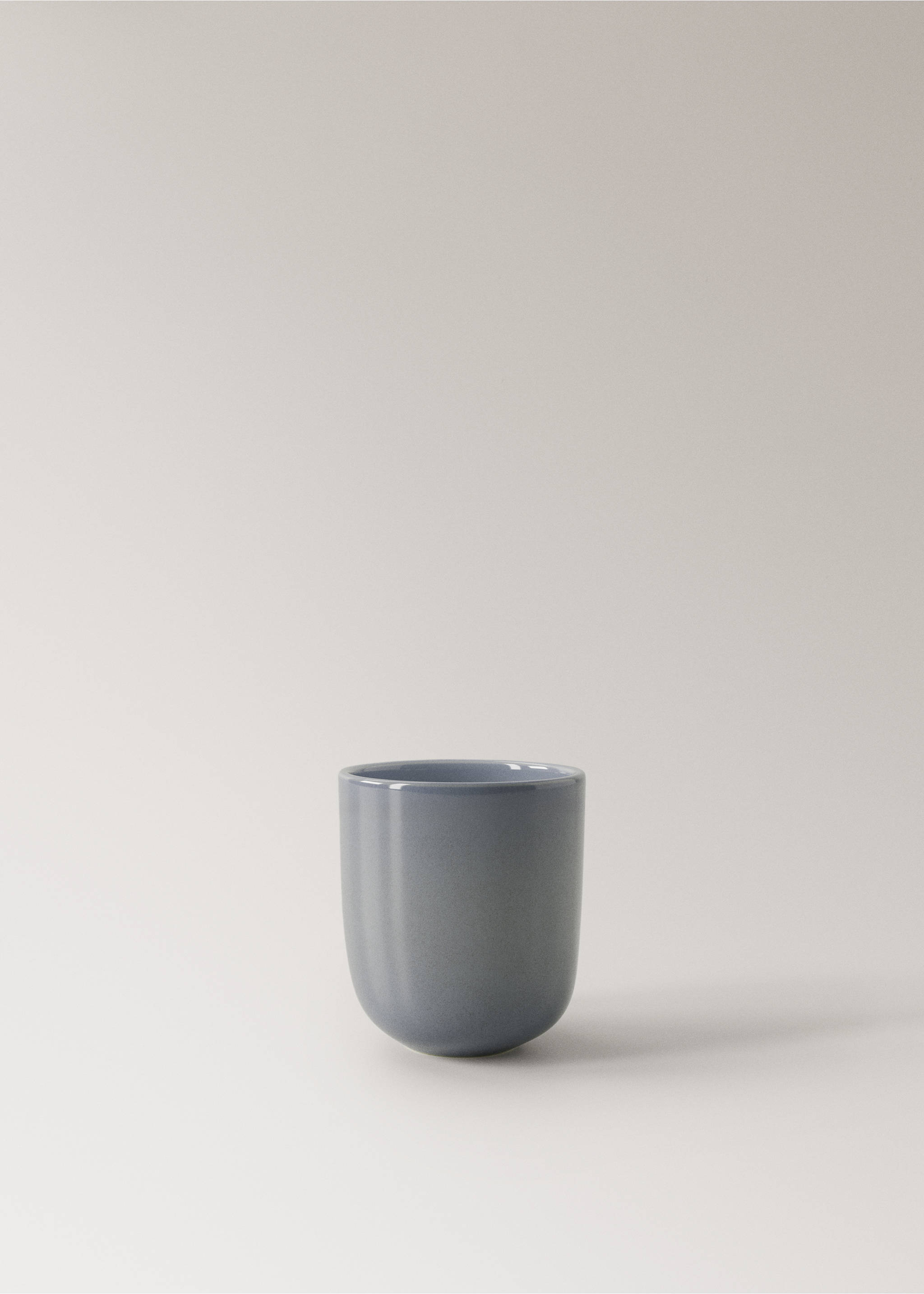 Stoneware expresso coffee cup - Article without model, Ink Blue. Ref: 17022042-00.