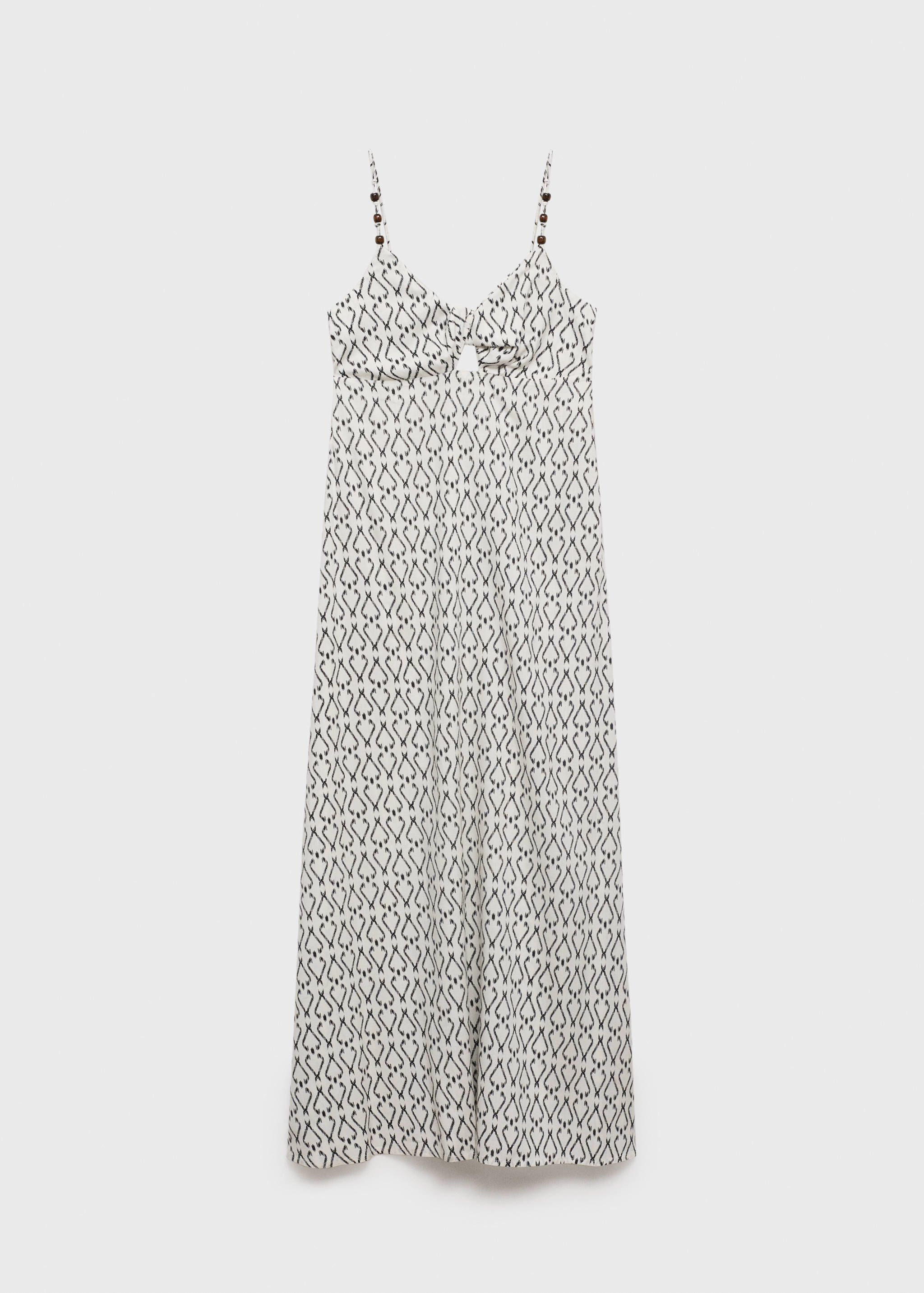 Long printed dress - Article without model