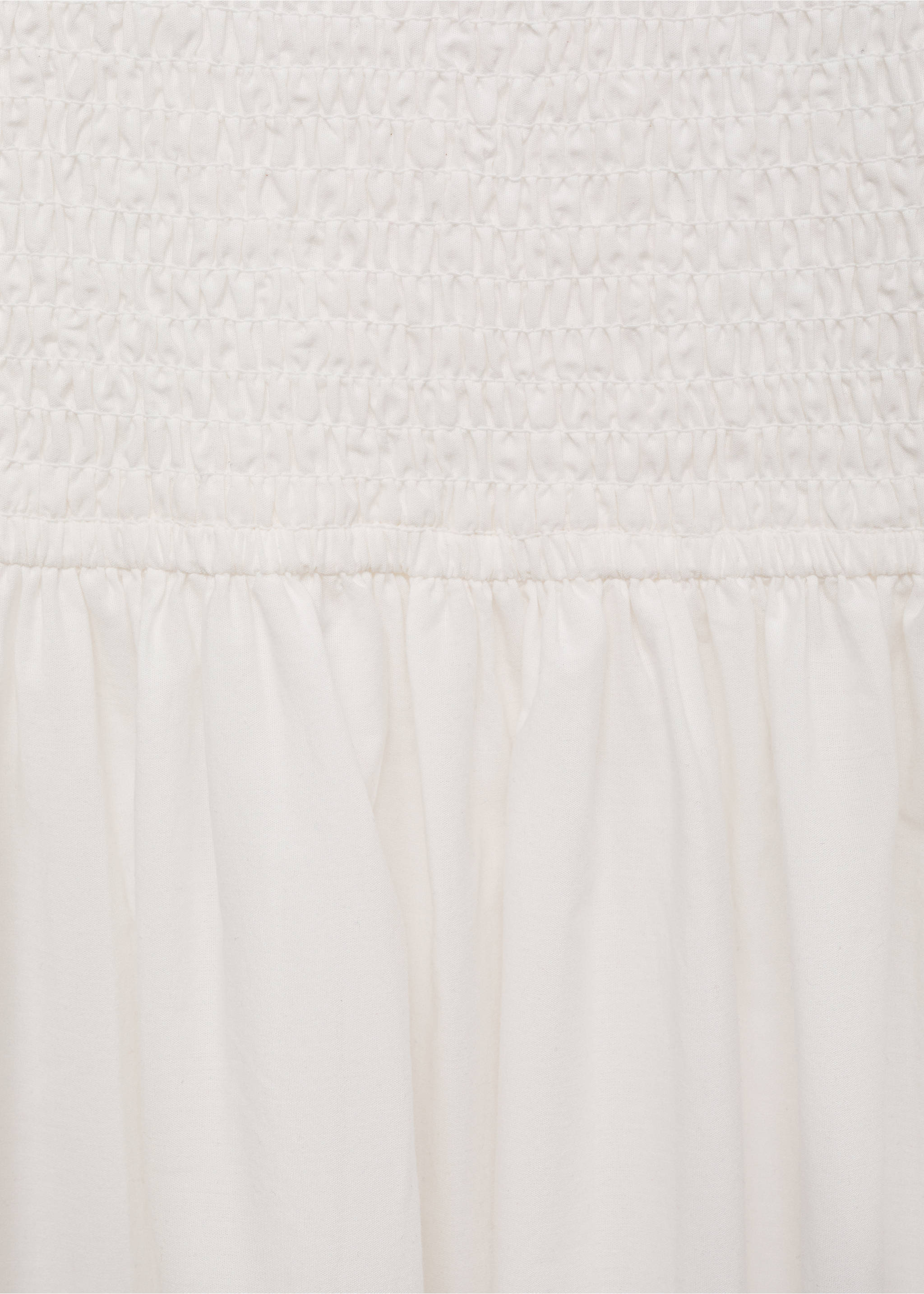 Strapless maxi-dress - Details of the article 8, Off White. Ref: 17022535-00.
