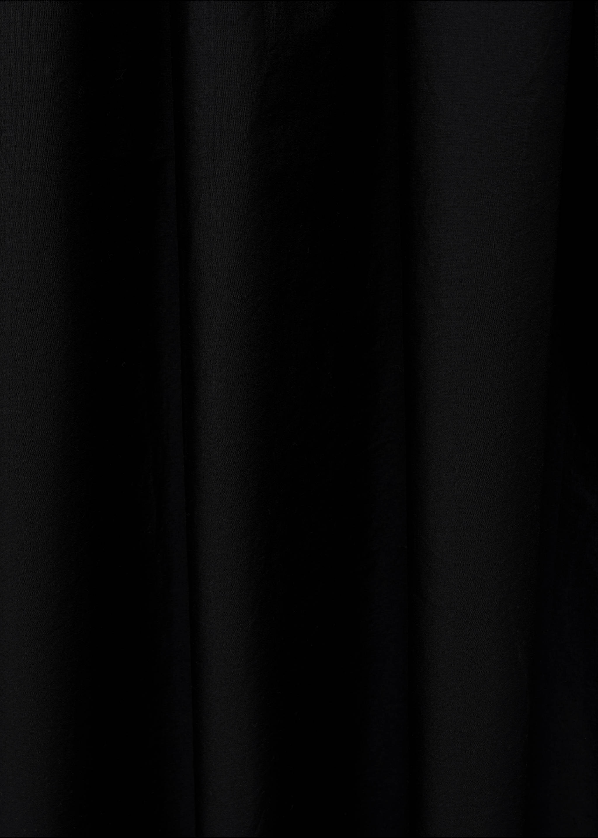 Strapless maxi-dress - Details of the article 0, Black. Ref: 17022535-00.