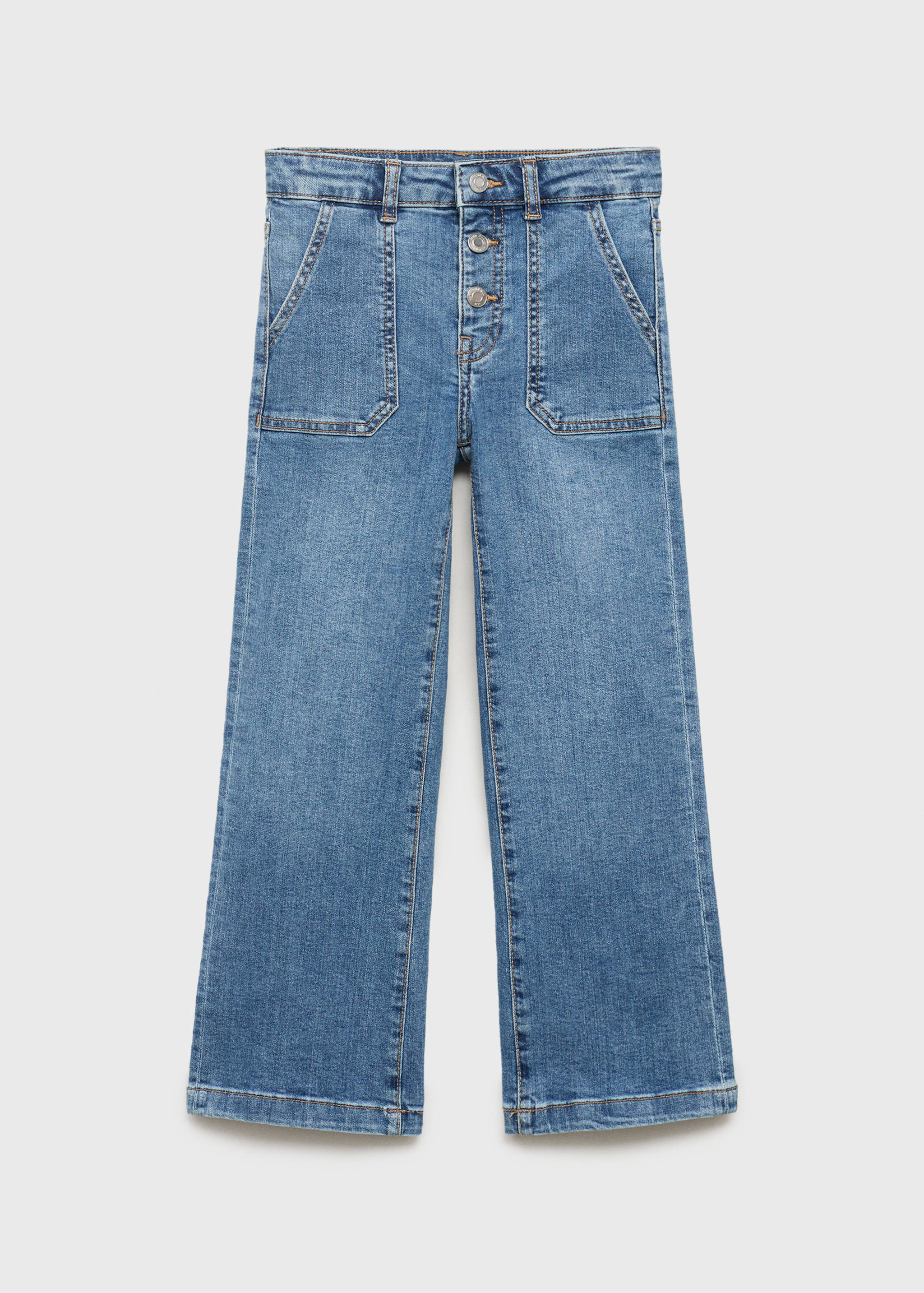 Jeans rectos bolsillos - Artículo sin modelo