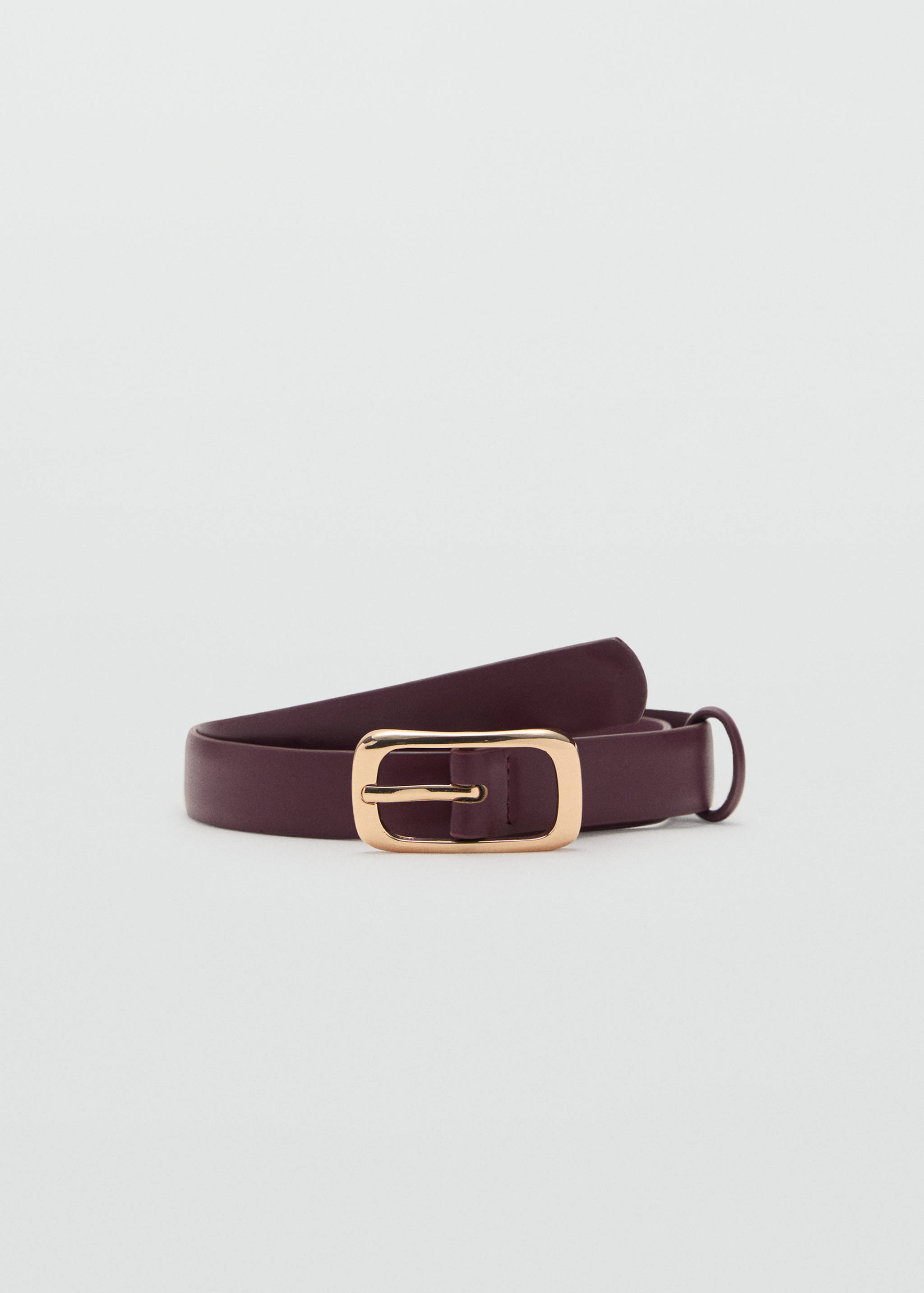 Rectangular buckle belt - Article without model