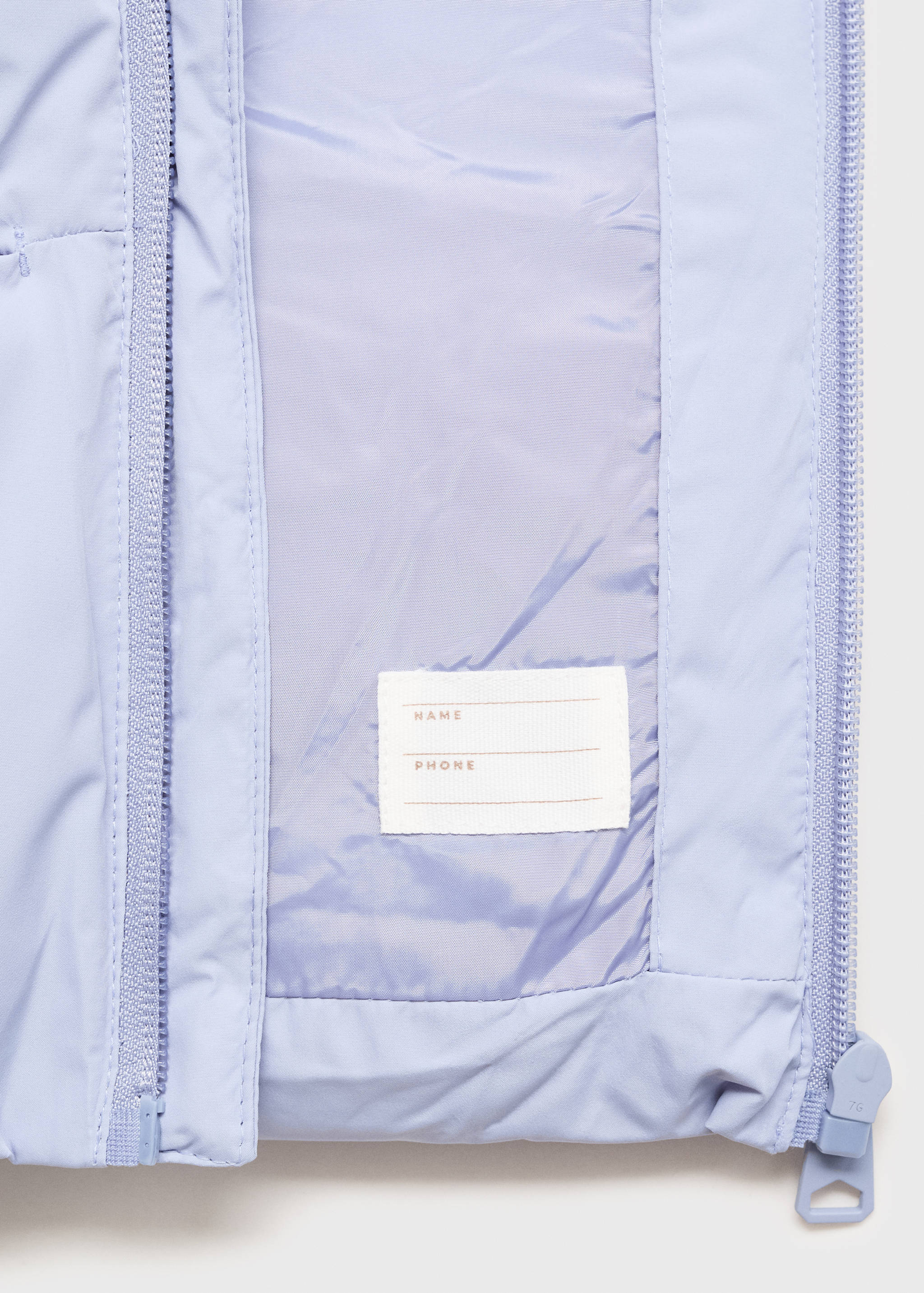 Hood puffer coat - Details of the article 0