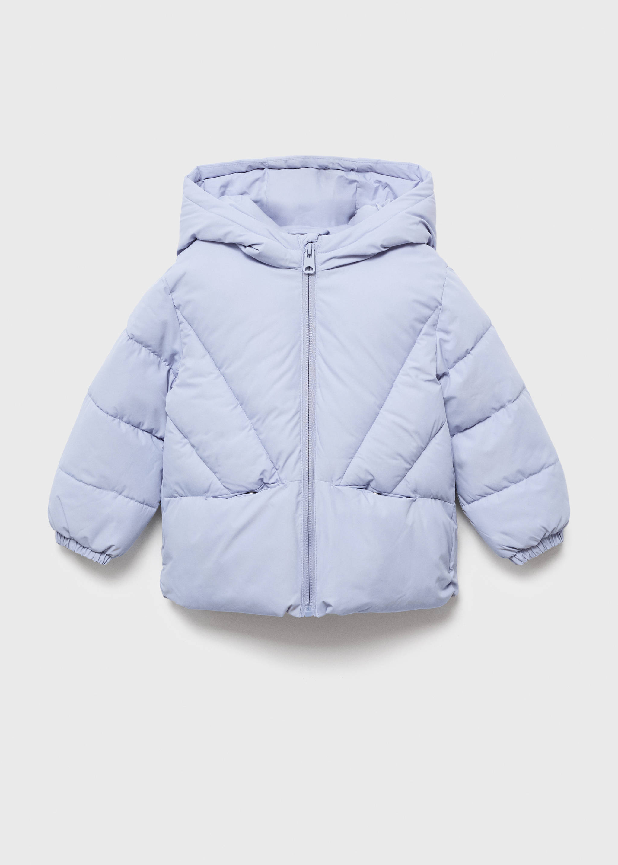 Hood puffer coat - Article without model
