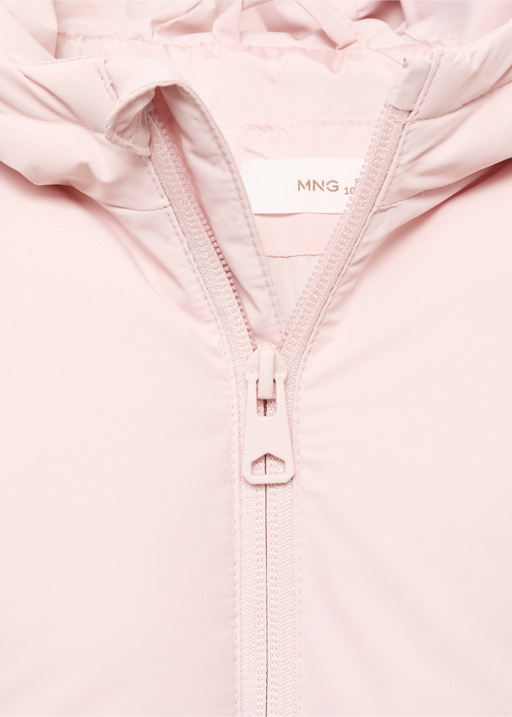 Gepolsterter Anorak mit Kapuze - Detail des Artikels 8, Rosa. Ref: 17022897-00.