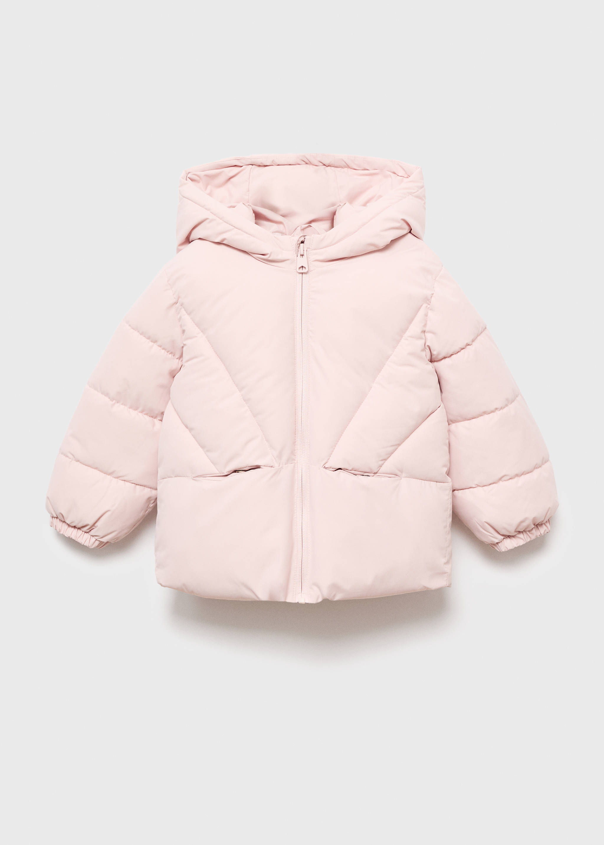 Hood puffer coat - Article without model