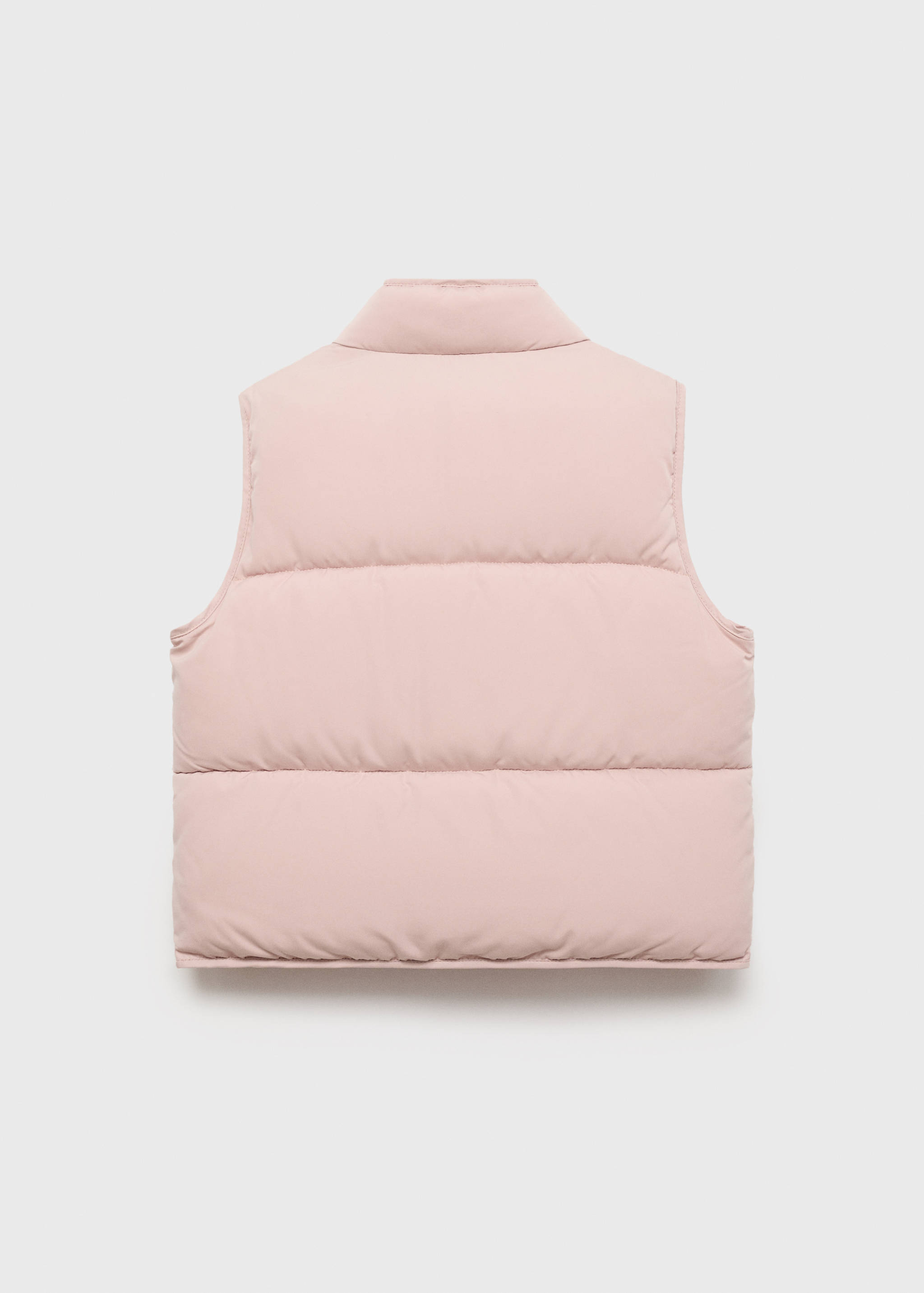 Quilted gilet - Reverse of the article