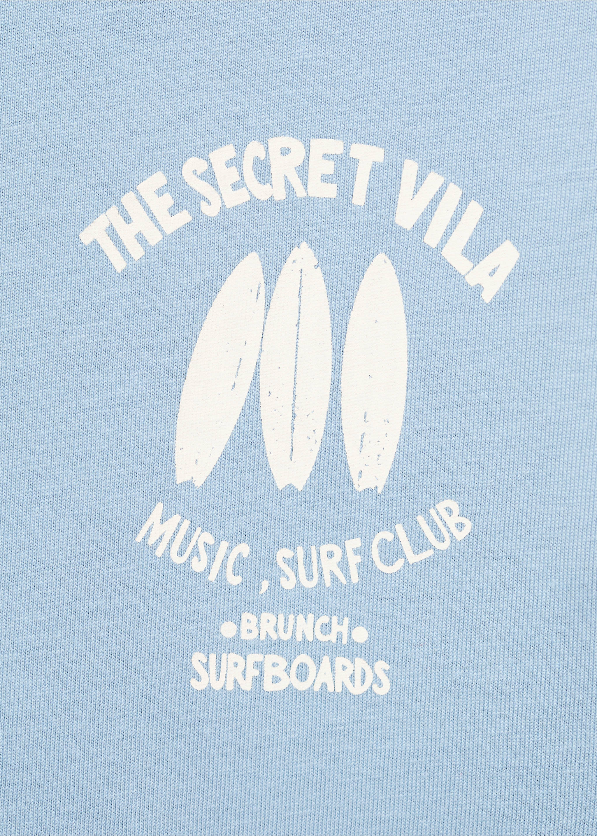 Surf printed t-shirt - Details of the article 8, Blue. Ref: 17022899-00.