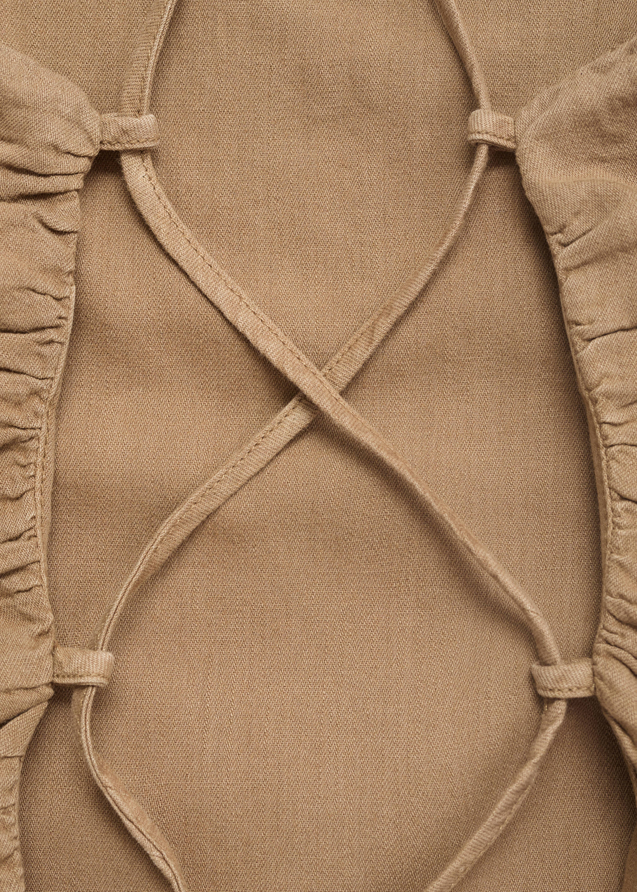 Top drapé dos croisé - Détail de l'article 0