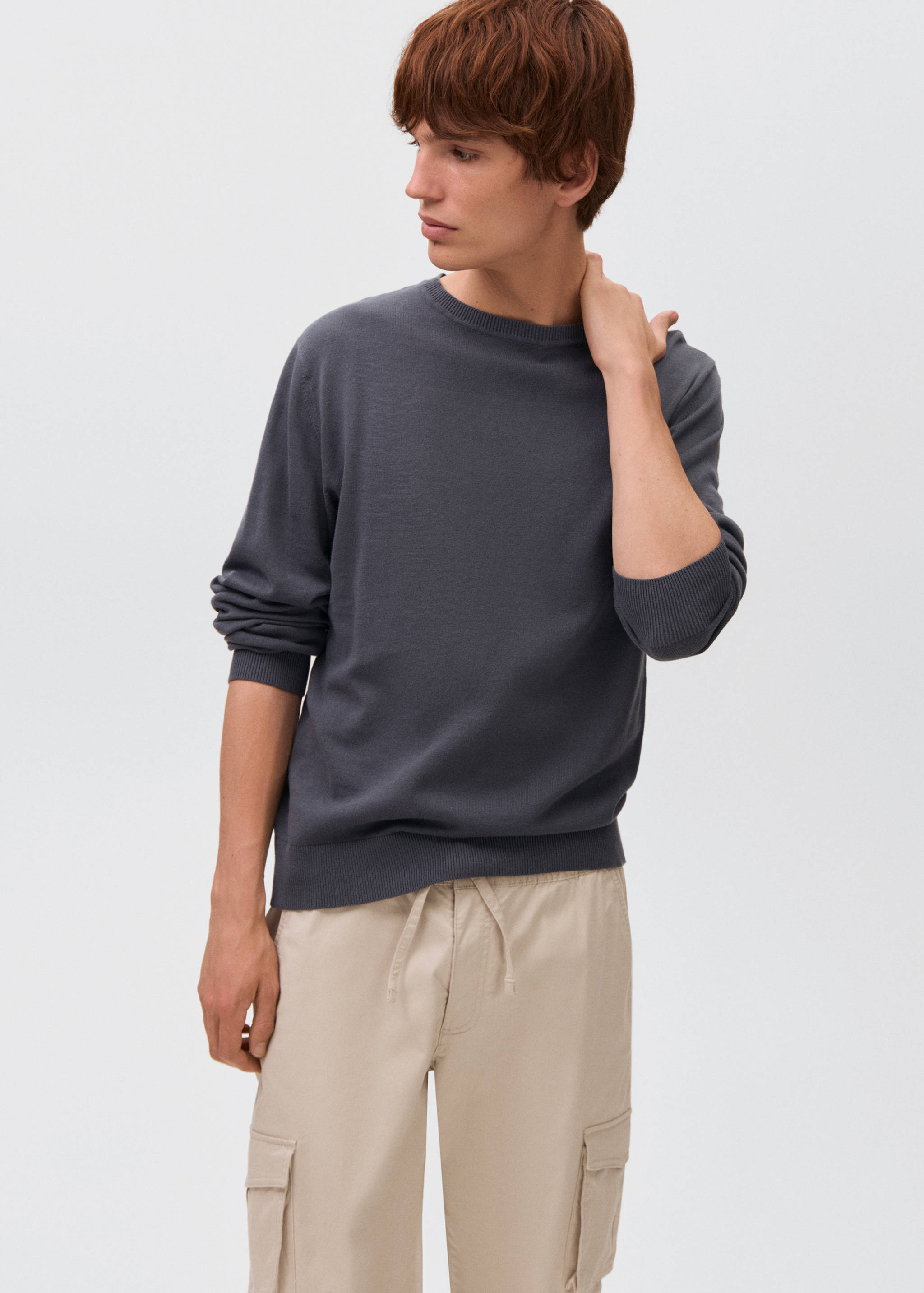 Cargo joggers with drawstring - Details of the article 1