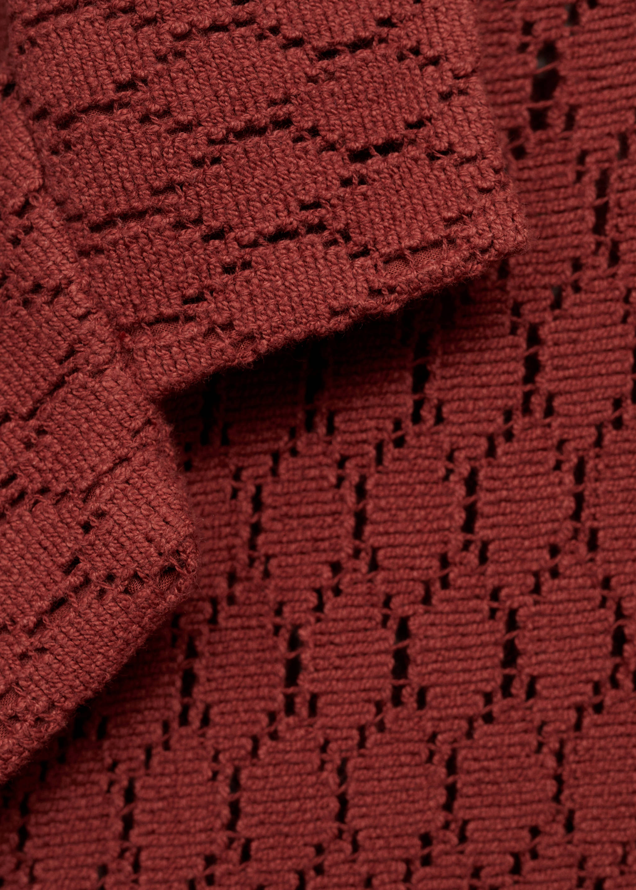 Cotton blouse with openwork detail - Details of the article 8