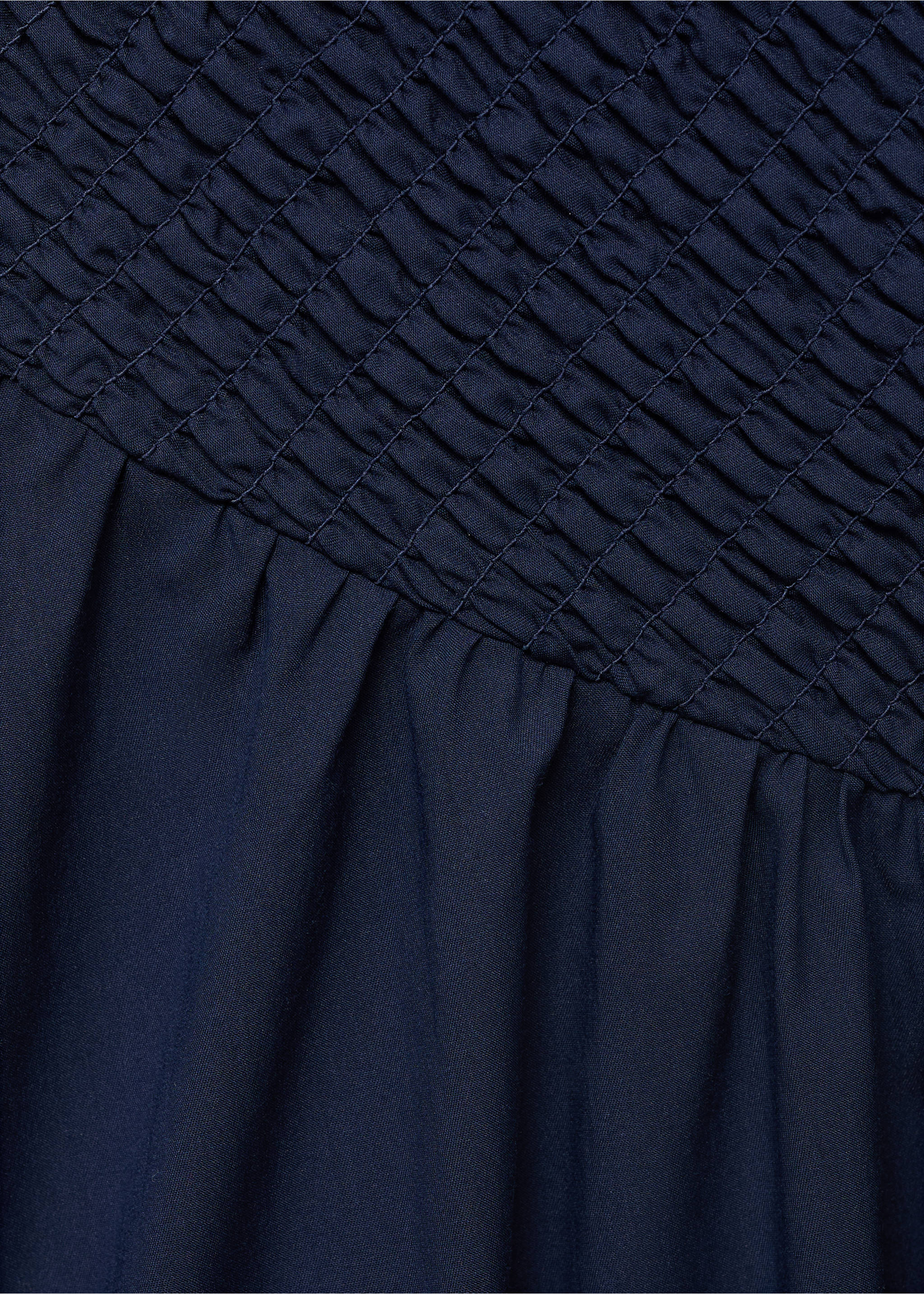 Combined halter-neck dress - Details of the article 8, Dark Navy. Ref: 17022917-00.