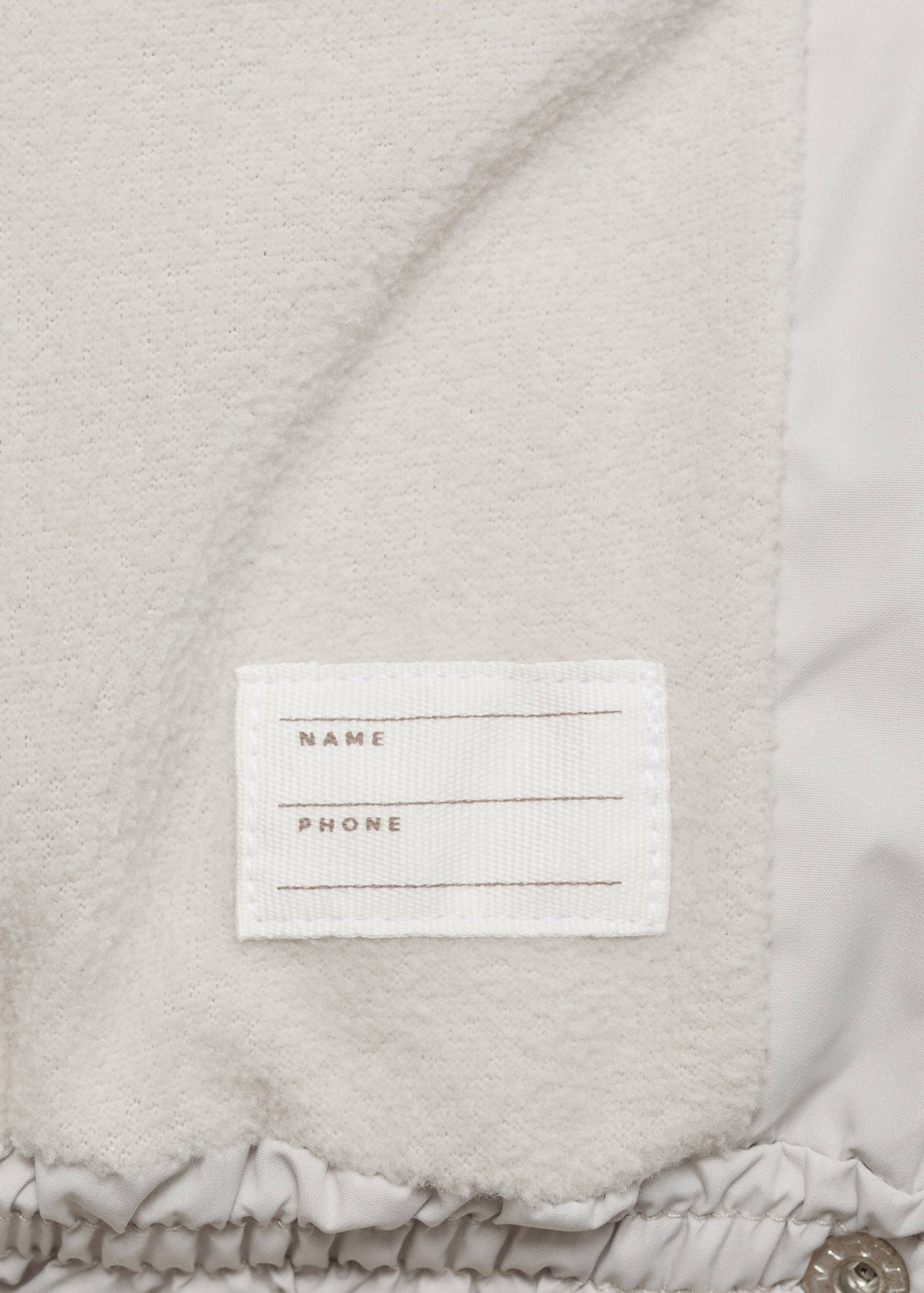 Manteau capuche doublure matelassée - Détail de l'article 0