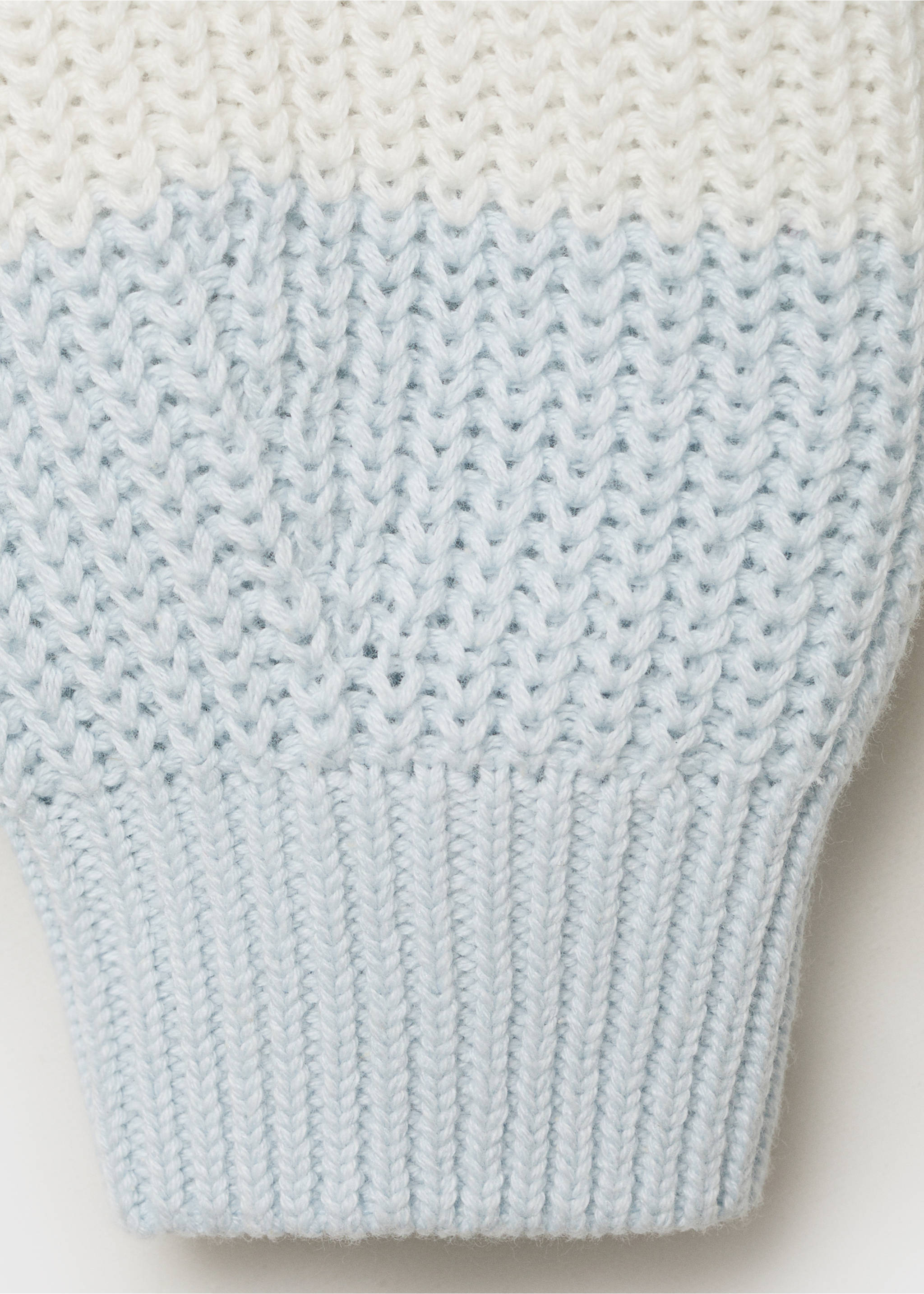 Knit striped sweater - Details of the article 8, Off White. Ref: 17023283-00.