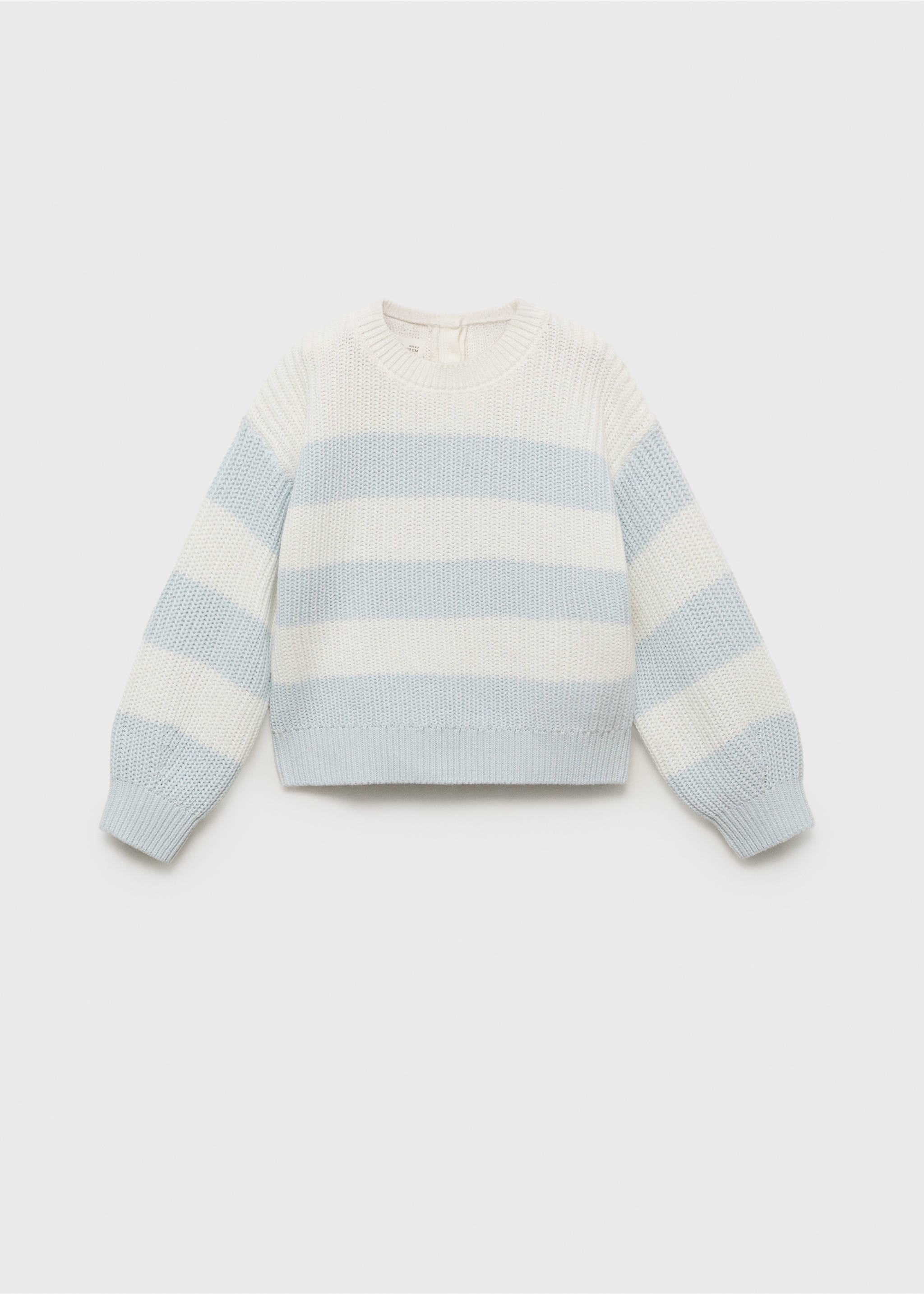 Knit striped sweater - Article without model, Off White. Ref: 17023283-00.