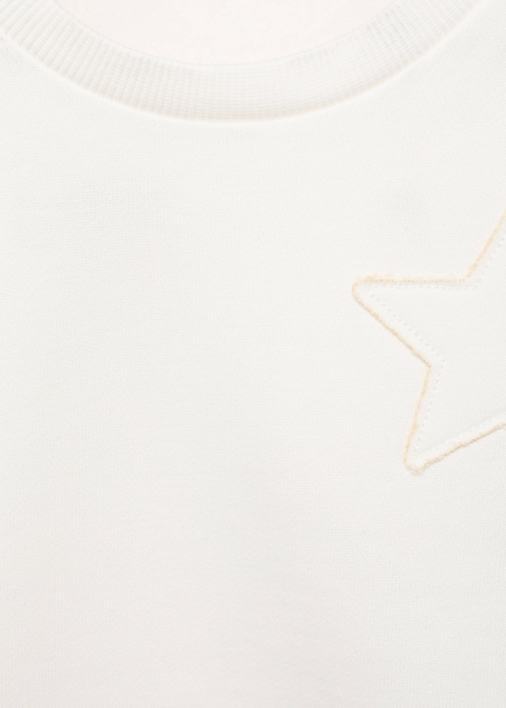 Sweatshirt with embroidered star - Details of the article 8