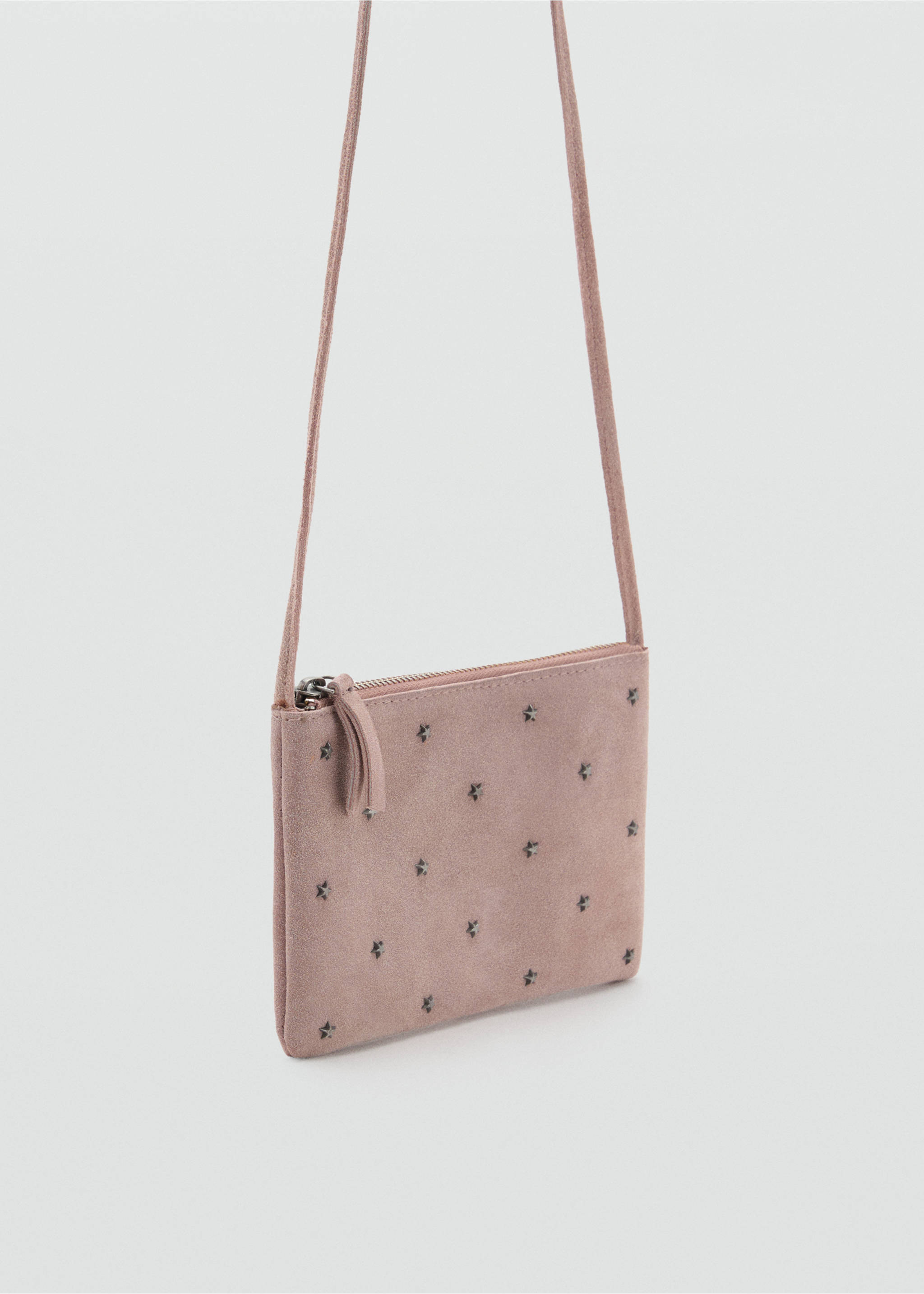 Stud leather bag - Medium plane, Pale Pink. Ref: 17023300-00.